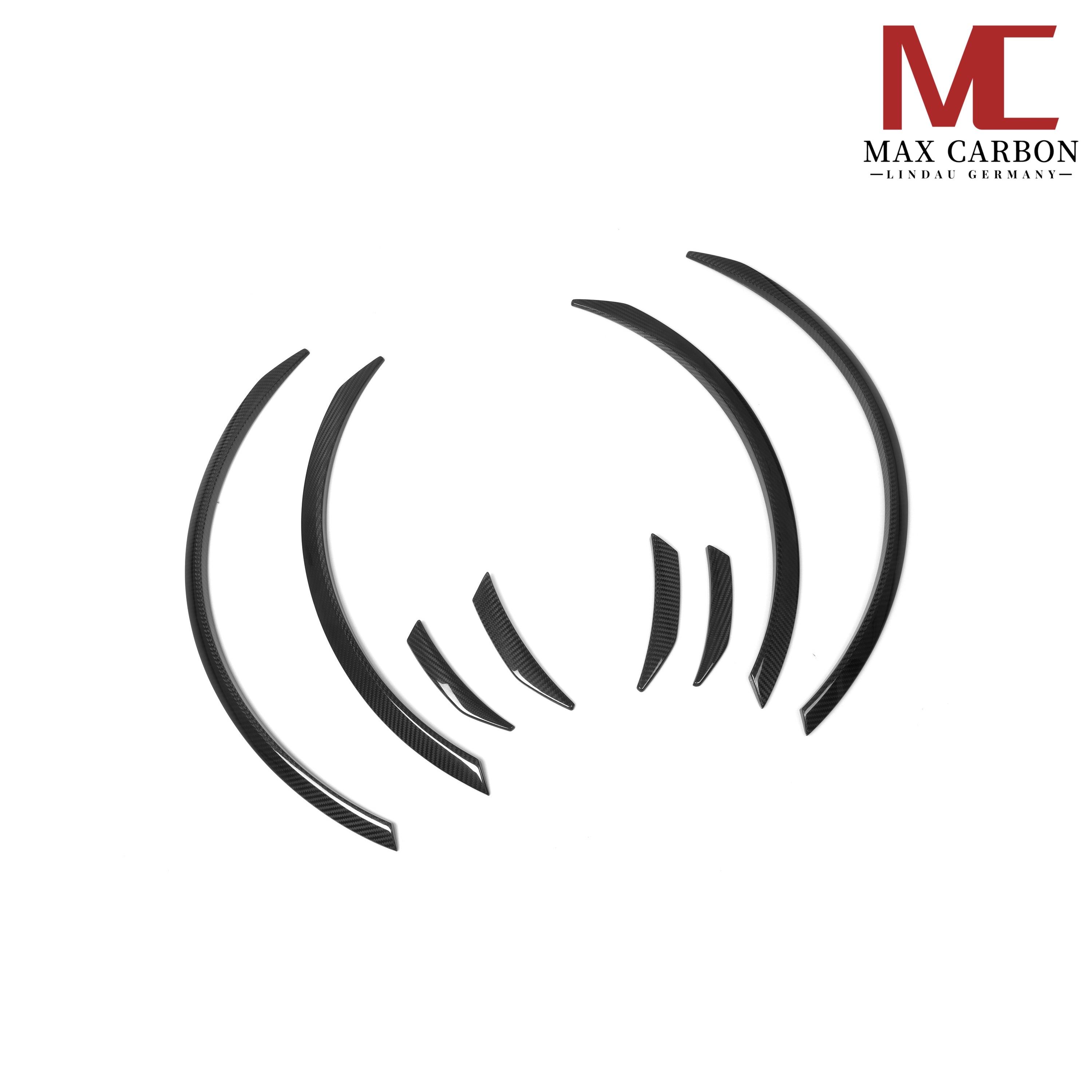 Dry Carbon Kotflügelverbreiterungen für BMW 4er G22 G23