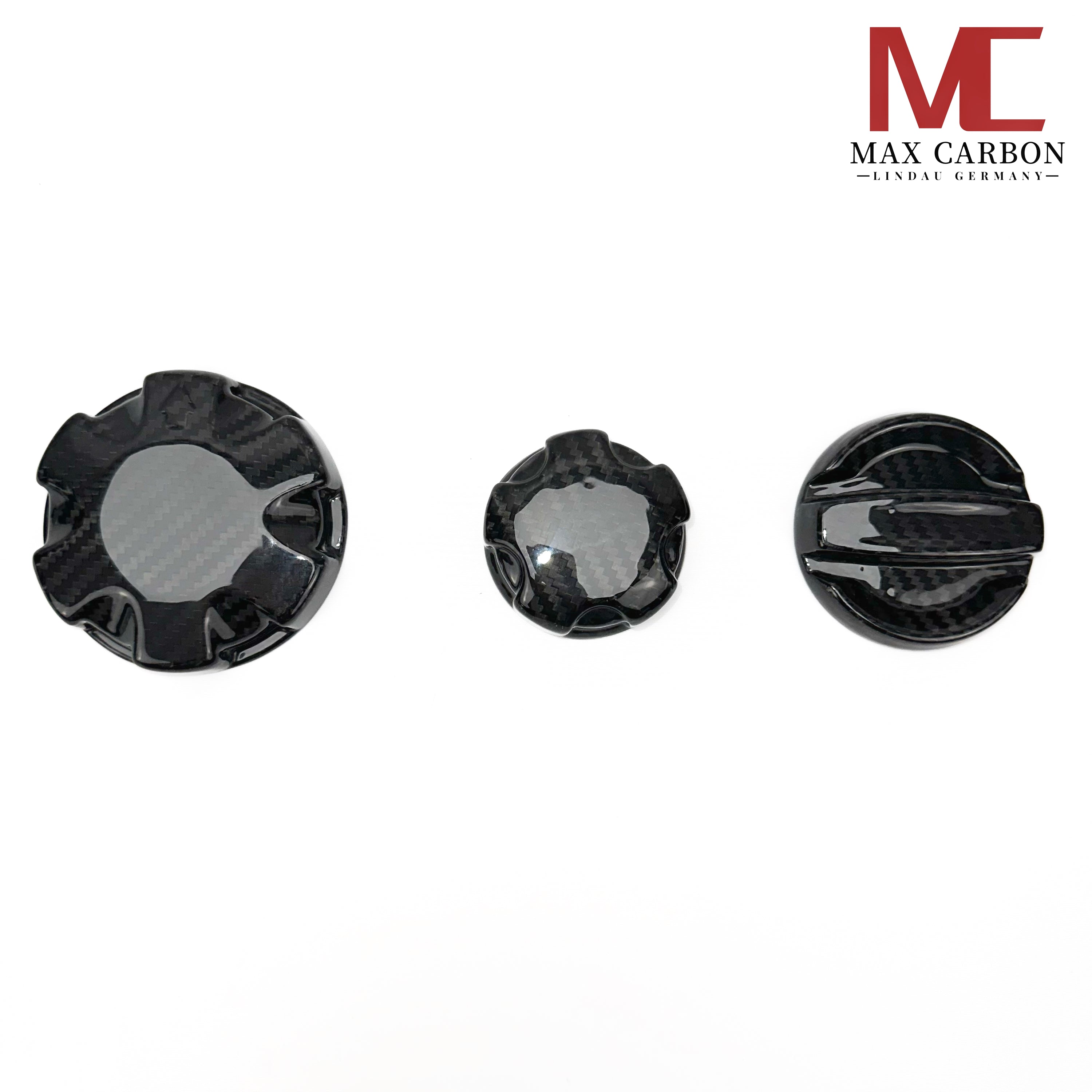 Dry-Carbon Deckel Set (Öl / Wasser / Klima) passend für BMW M2 G87 / M3 G80 / G81 / M4 G82 / G83 / X3M F97 / X4M F98 – Engine Details