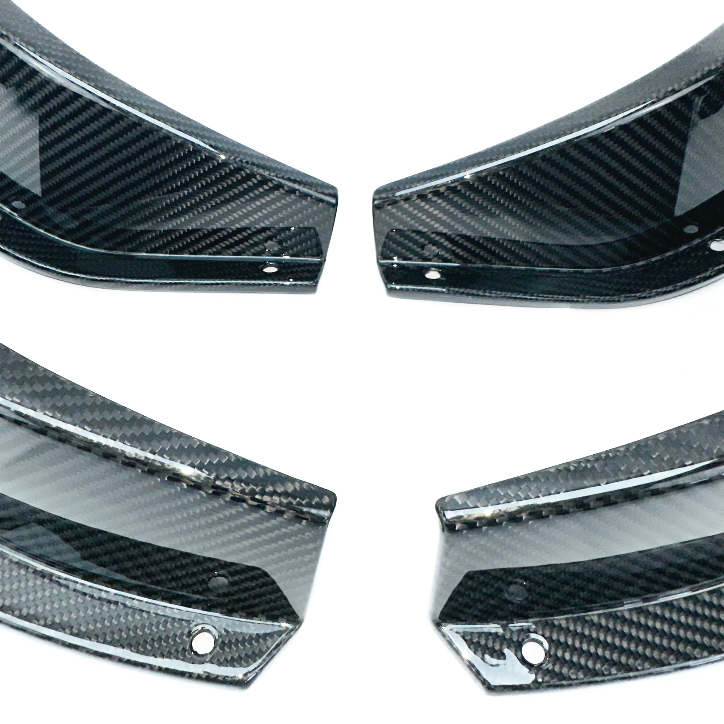 Dry Carbon Front Canards "GT4 Style" passend für BMW M3 & M4 (G80 G81 G82 G83)