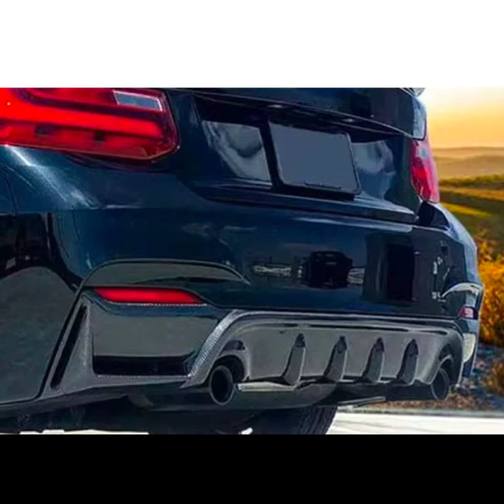 Carbon Fiber Heck Diffusor passend für BMW F22 F23