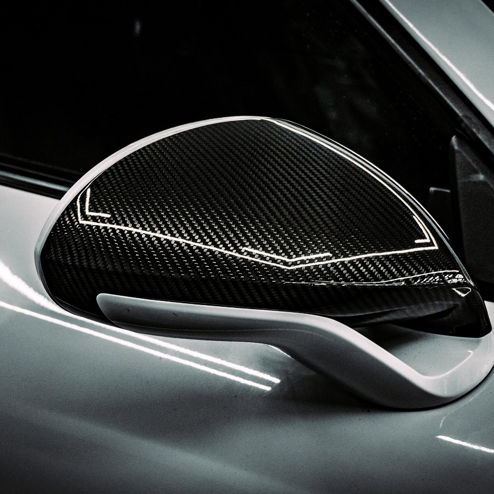 Carbon Spiegelkappen passend für Porsche 911 991 / Boxster & Cayman 981 (Sport-Version)