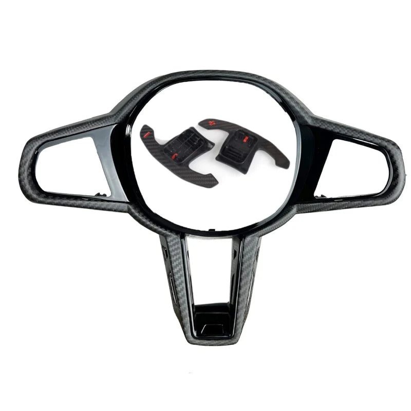 Carbon Fiber Zierleiste LCI & Carbon Schaltwippen SET