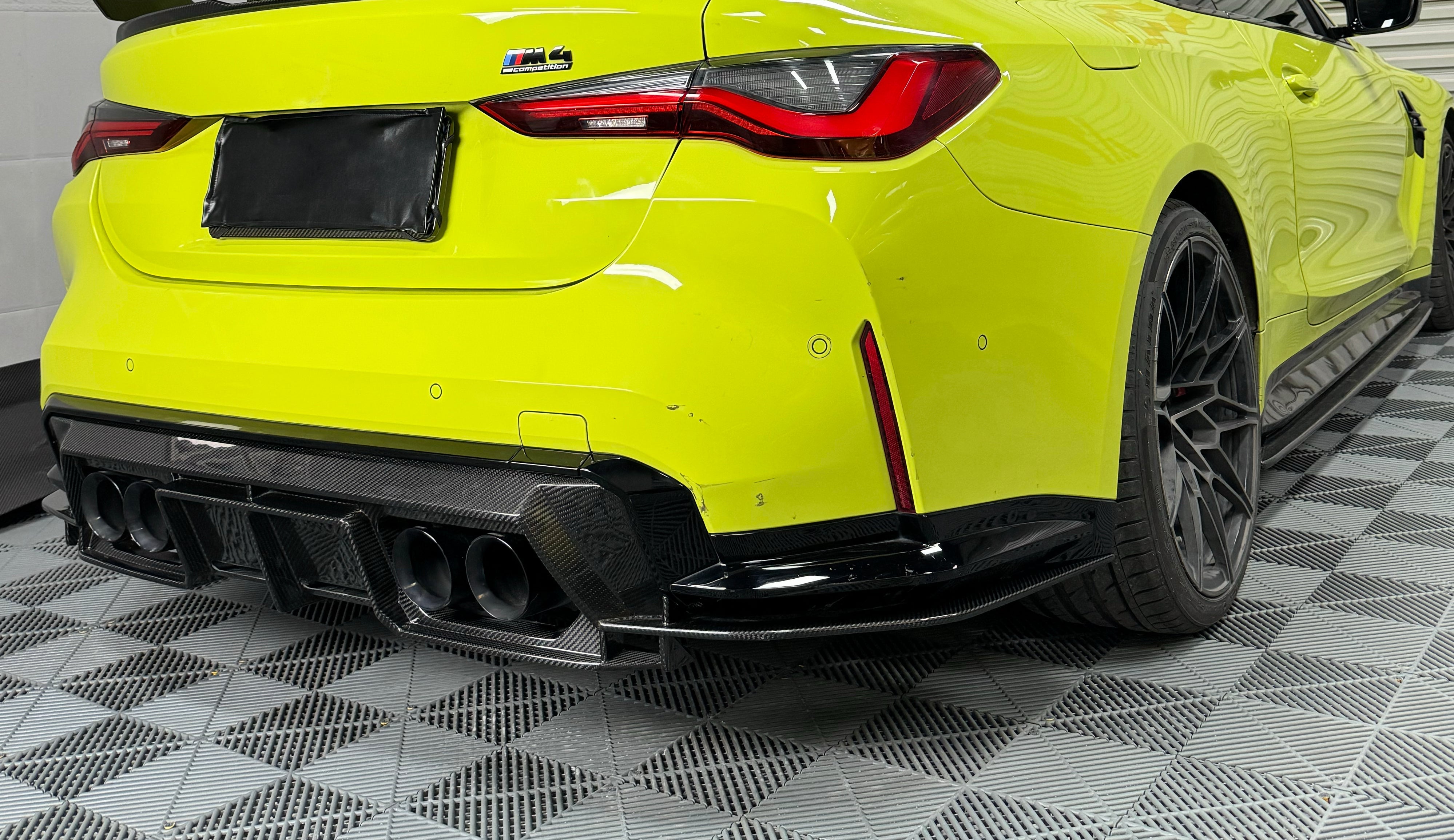 Dry Carbon Heckdiffusor Performance Sport für BMW M3 G80 G81 / M4 G82 G83 inkl. LCI