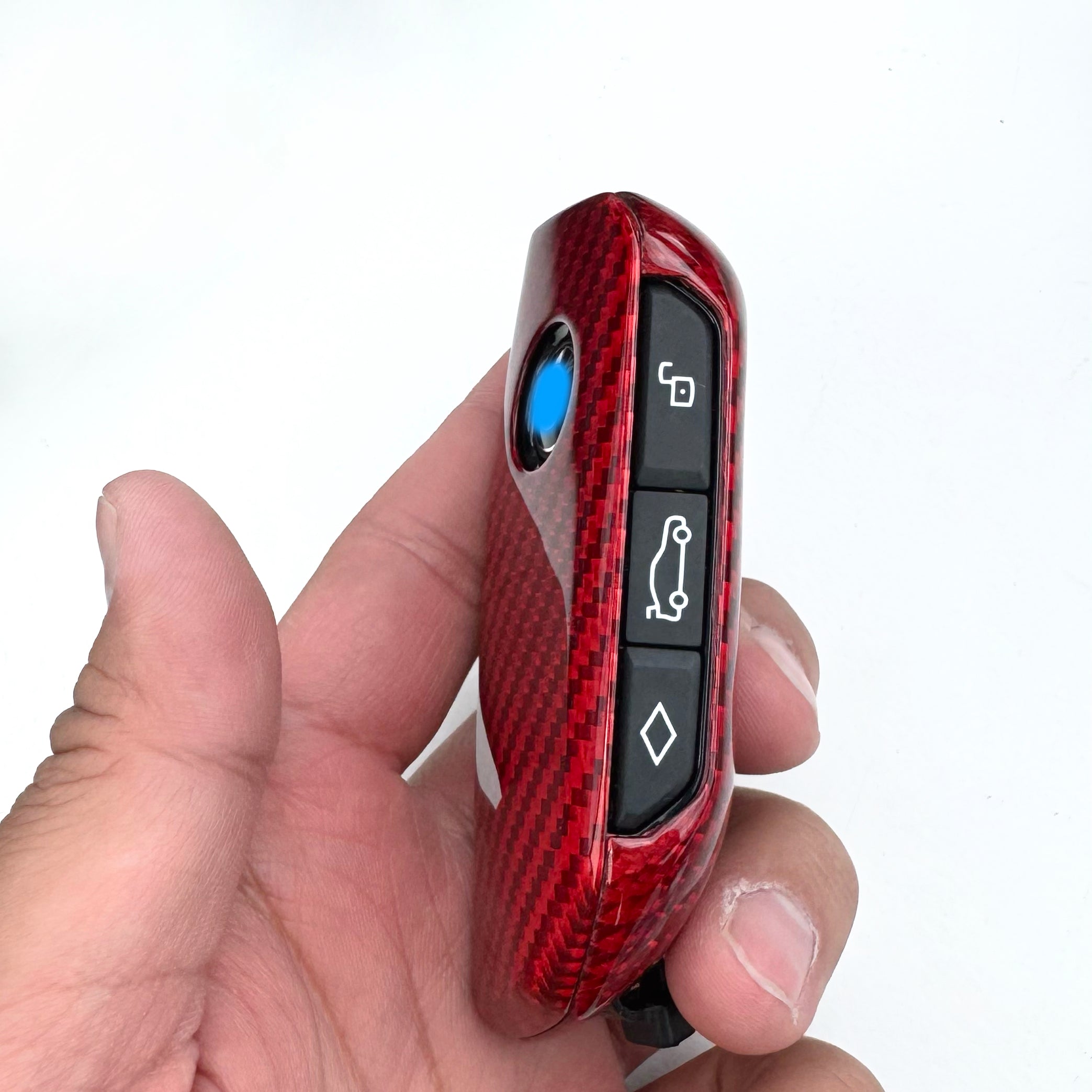 Dry Carbon Schlüssel Cover passend für BMW Schlüssel 5er G90 G99 X3 G45 X4 G46 X5 G05 X6 G06 X7 G07 LCI XM