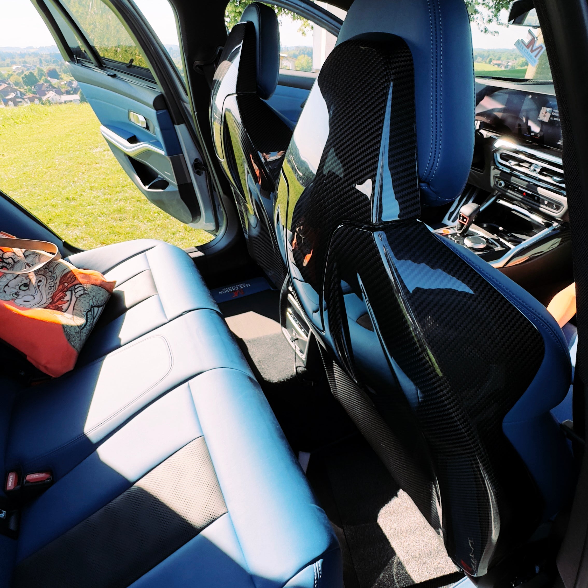 Dry Carbon Sitzcover Ersatz für BMW M3 G80 G81 / M8 F93 / X3M F97 / X4M F98 Satz