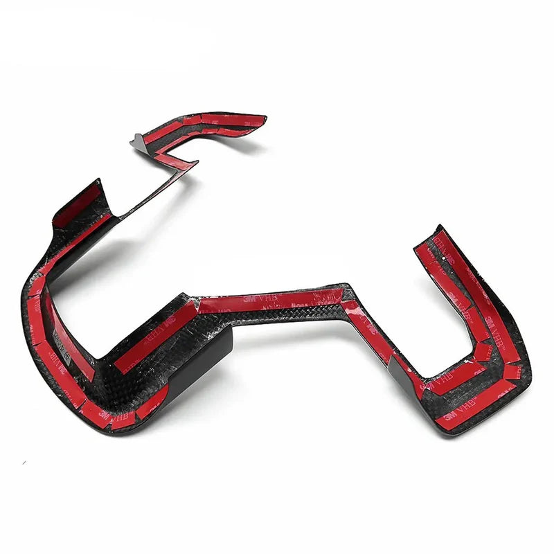 Carbon Fiber Steering Wheel Cover passend für Ford F150 F250 F350