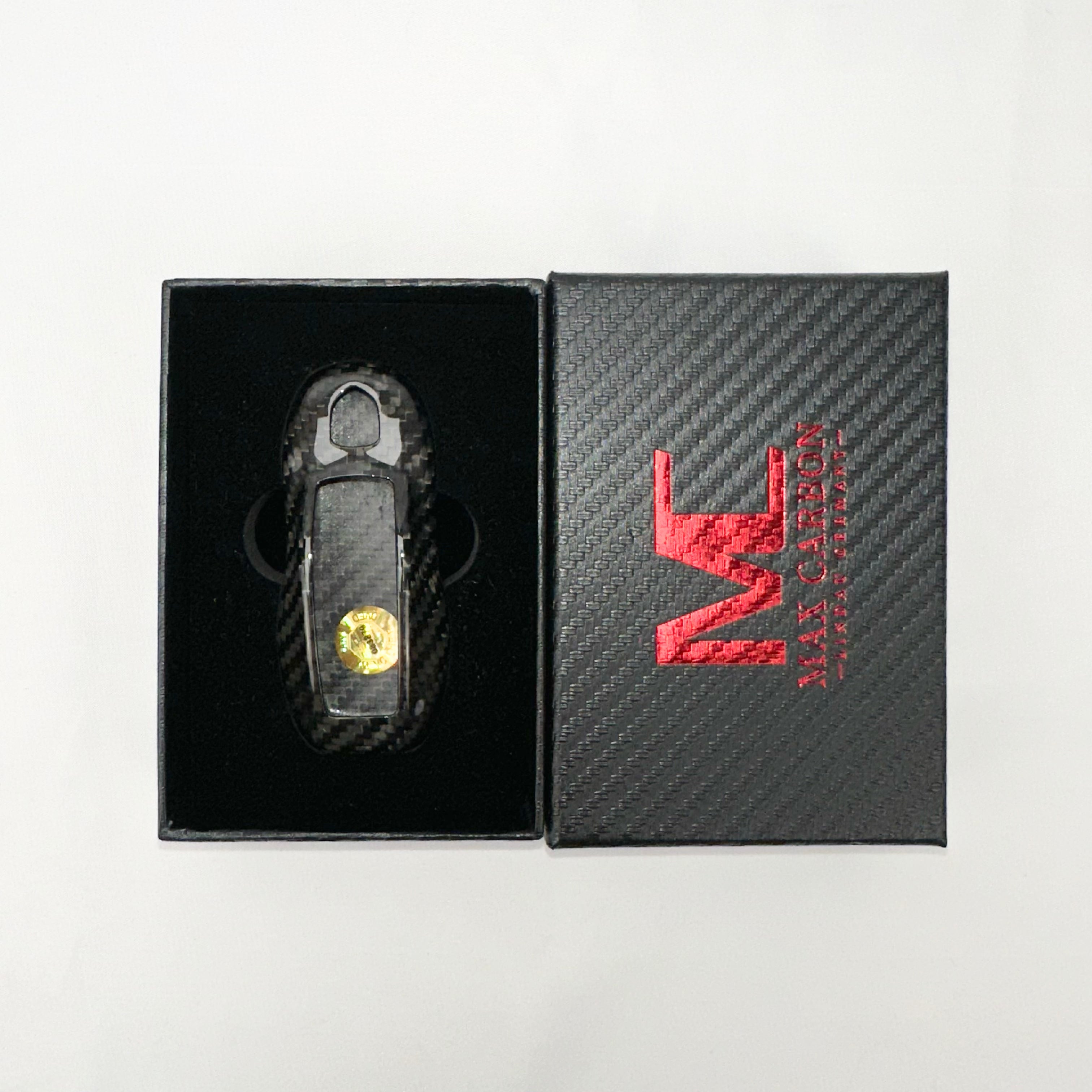 Premium Carbon Schlüssel Cover für Porsche 991 / Cayenne / Macan / 718 Cayman Boxster / Panamera