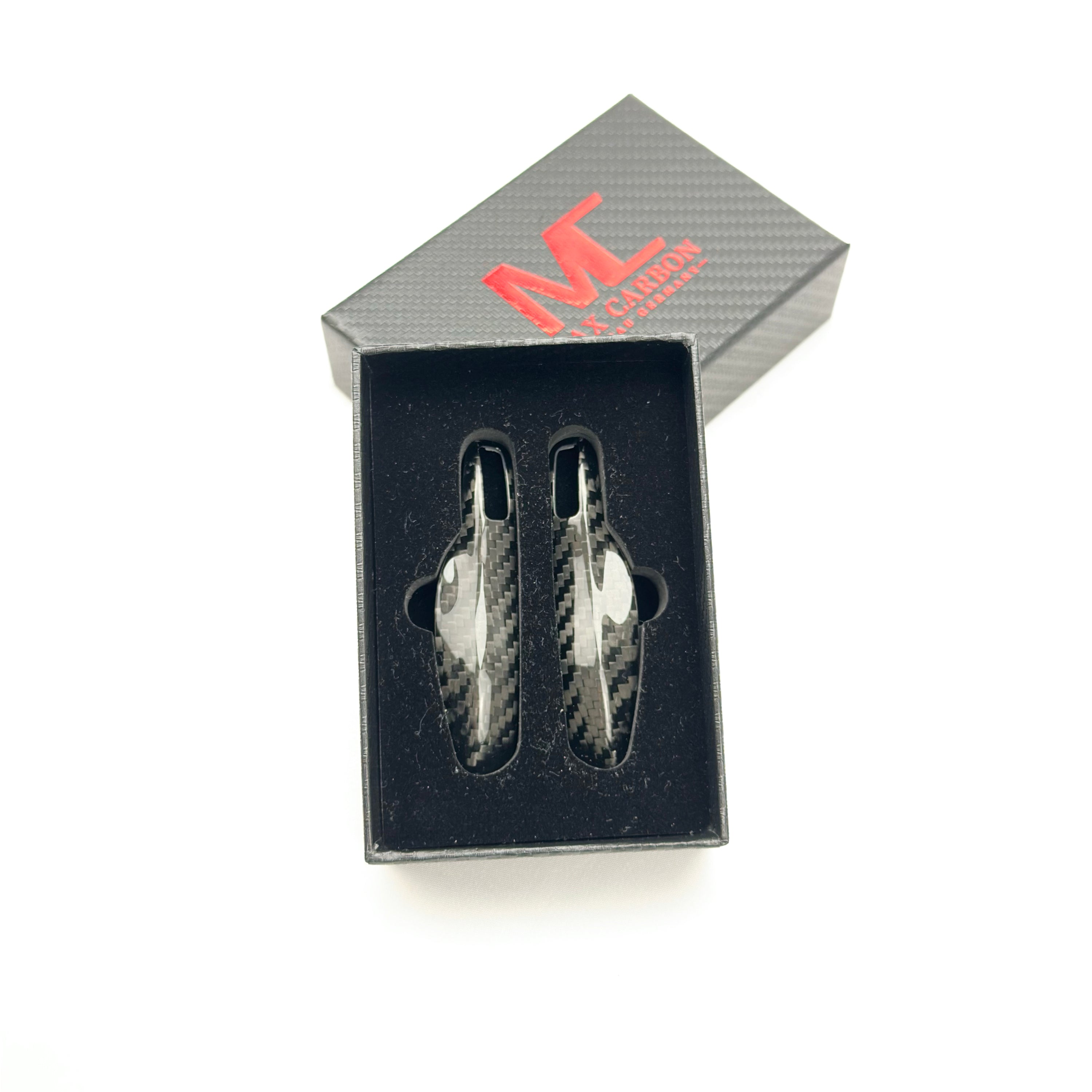 Premium Carbon Schlüssel Cover für Porsche 991 / Cayenne / Macan / 718 Cayman Boxster / Panamera