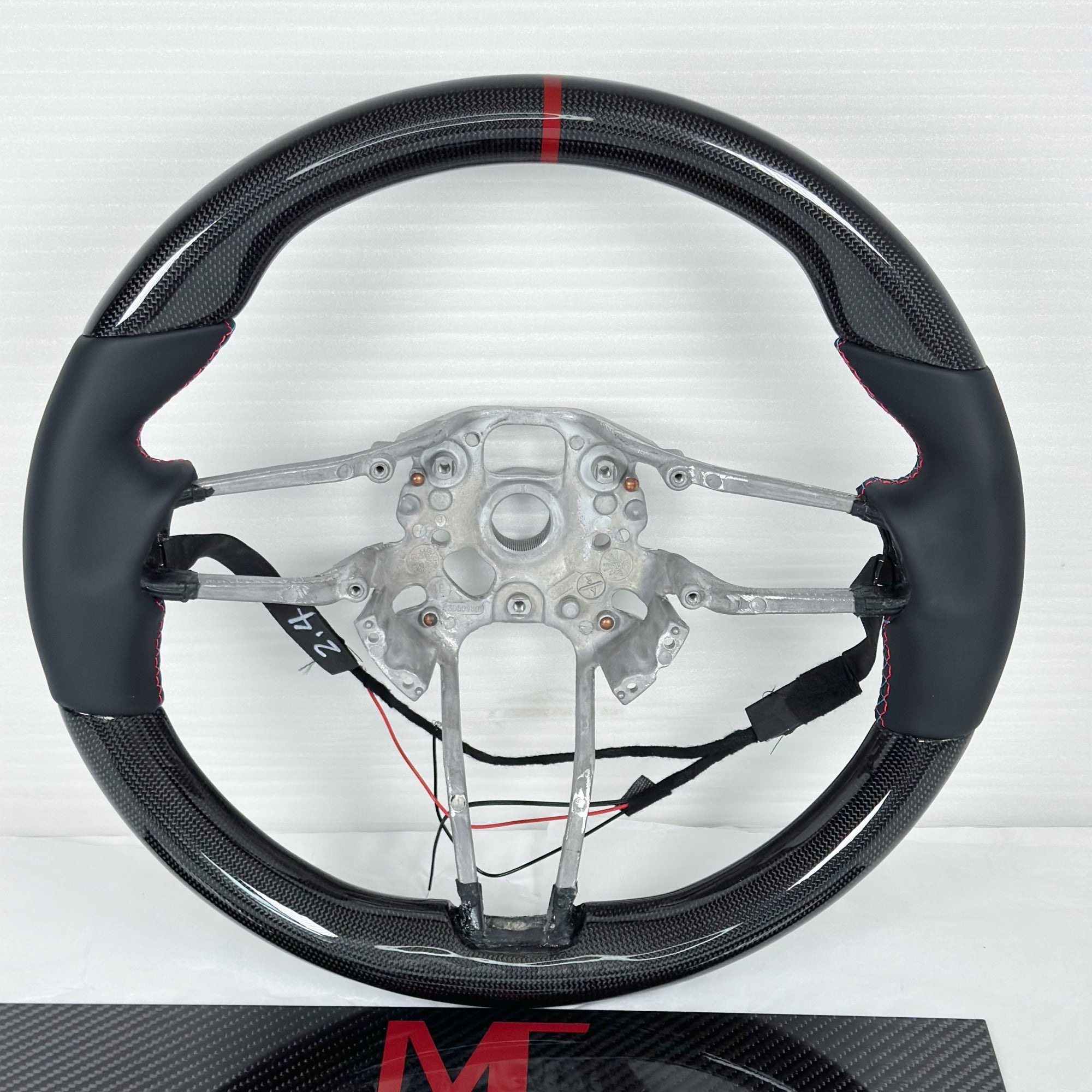 Dry-Carbon Lenkrad passend für Porsche 911 Cayenne Macan Cayman Boxster Panamera – Cockpit-Veredelung