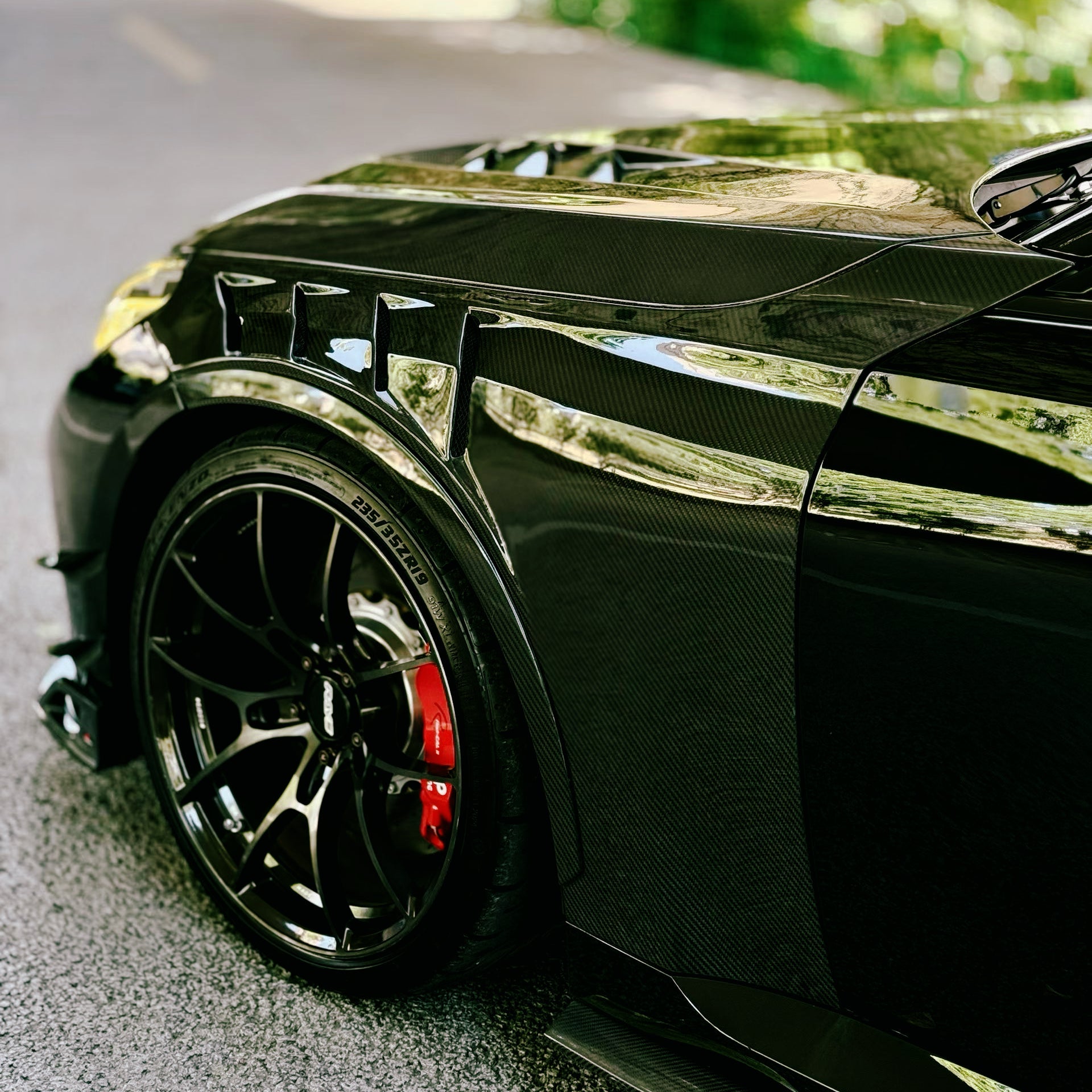 Dry Carbon Kotflügel Ersatz für BMW 2er M240i G42 M2 G87 inkl. LCI und CS