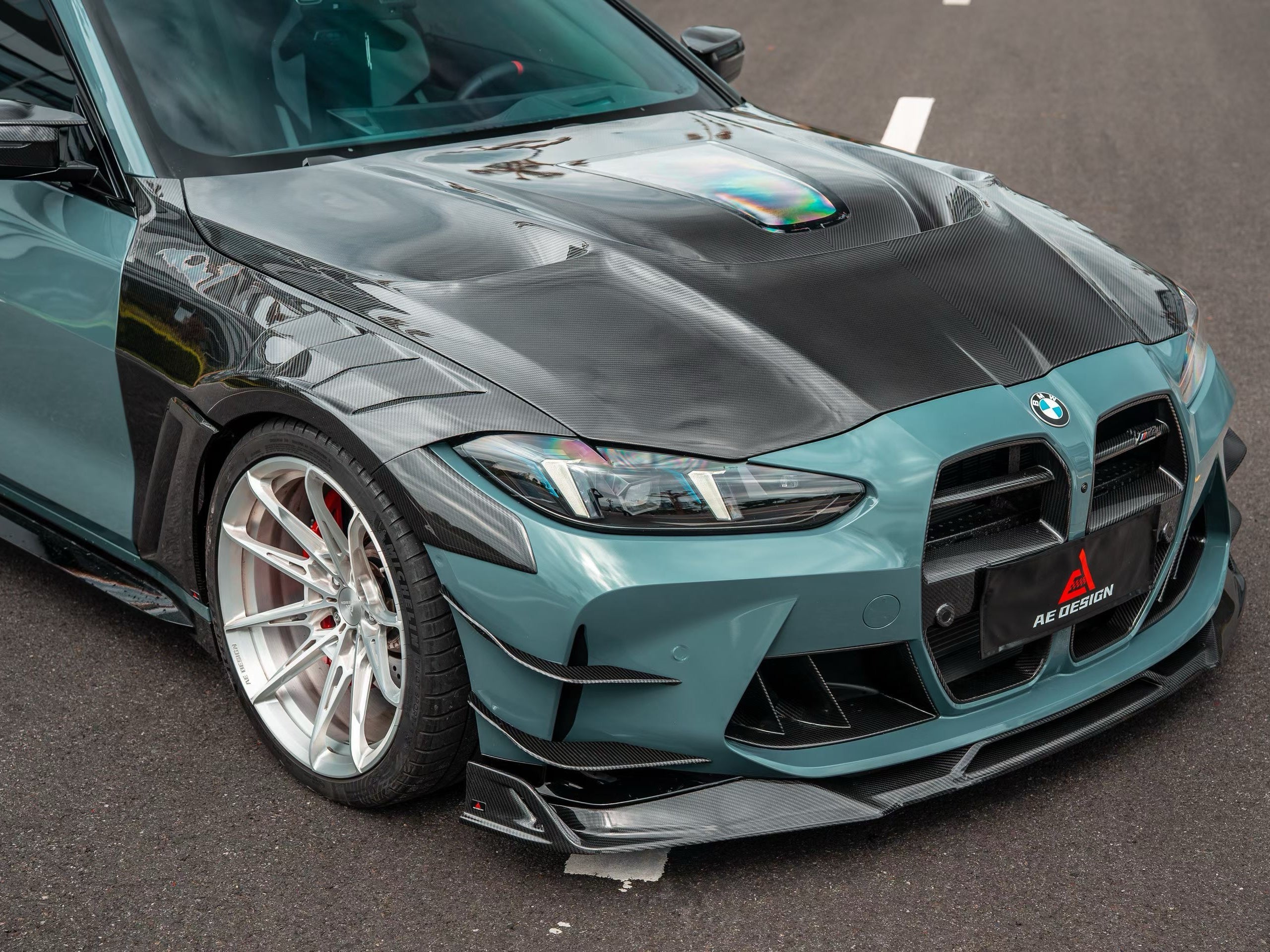 Dry Carbon Kotflügel Ersatz für BMW M3 G80 G81 M4 G82 G83 inkl. Eintragung