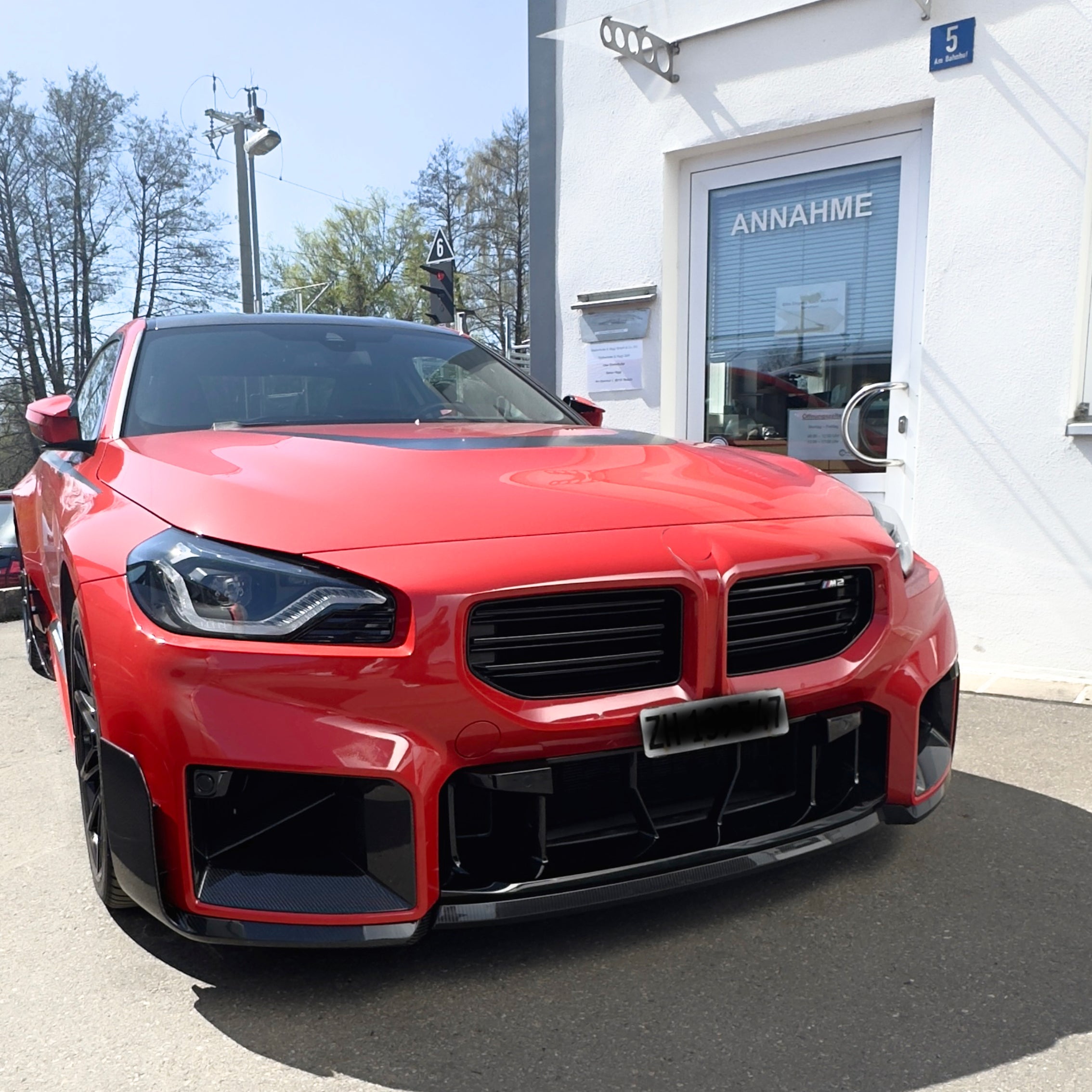 Dry Carbon Frontlippe V1 für BMW M2 G87 inkl. LCI