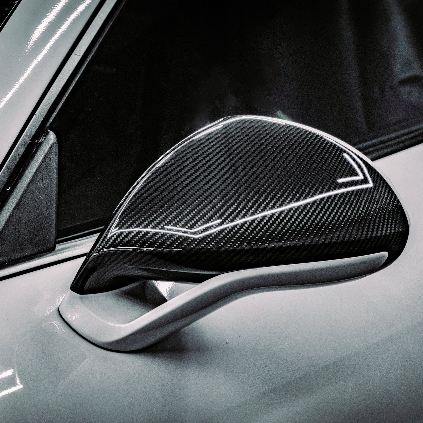 Carbon Spiegelkappen passend für Porsche 911 991 / Boxster & Cayman 981 (Sport-Version)