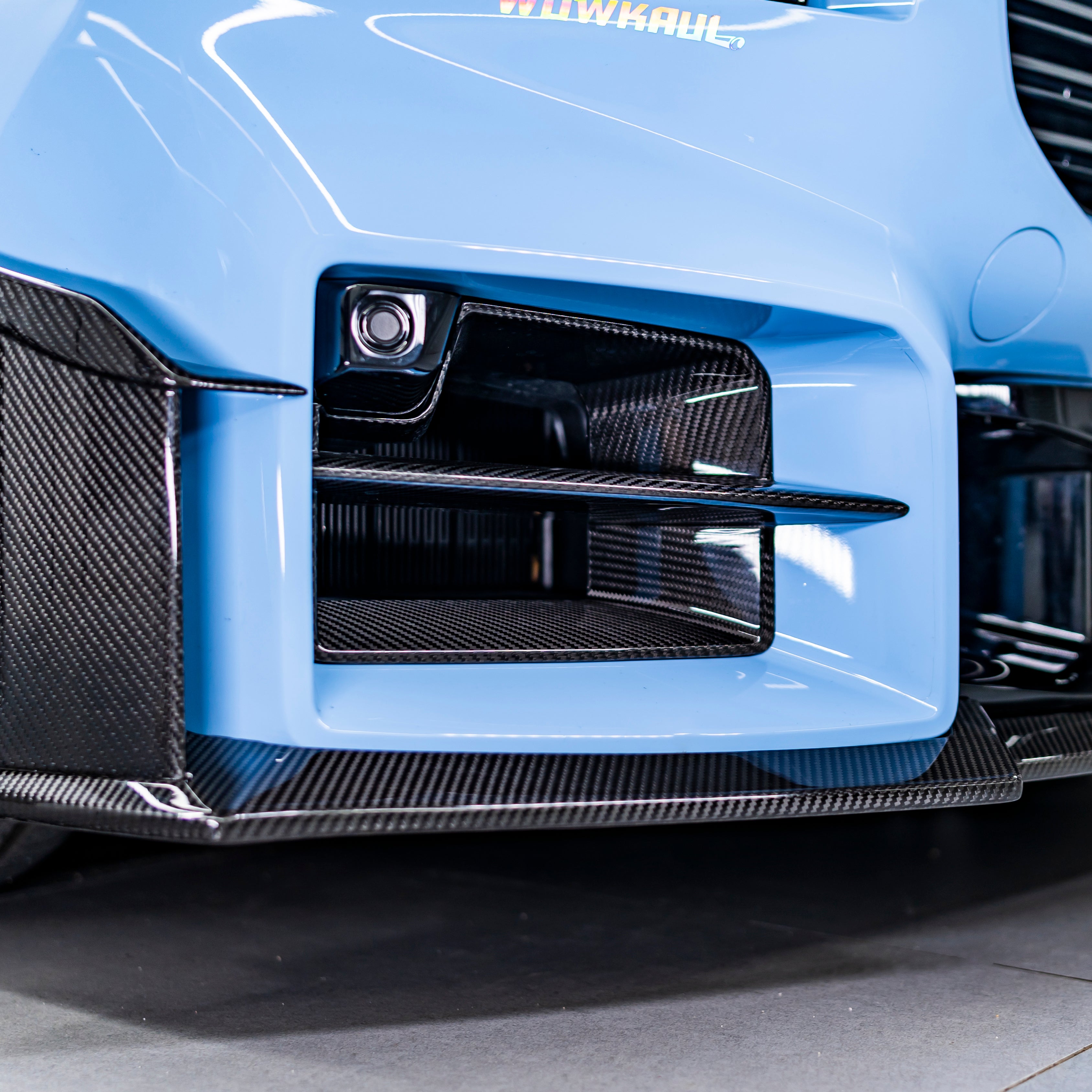 Dry Carbon Lufteinlässe "KB Design" passend für BMW M2 G87 + G87 LCI