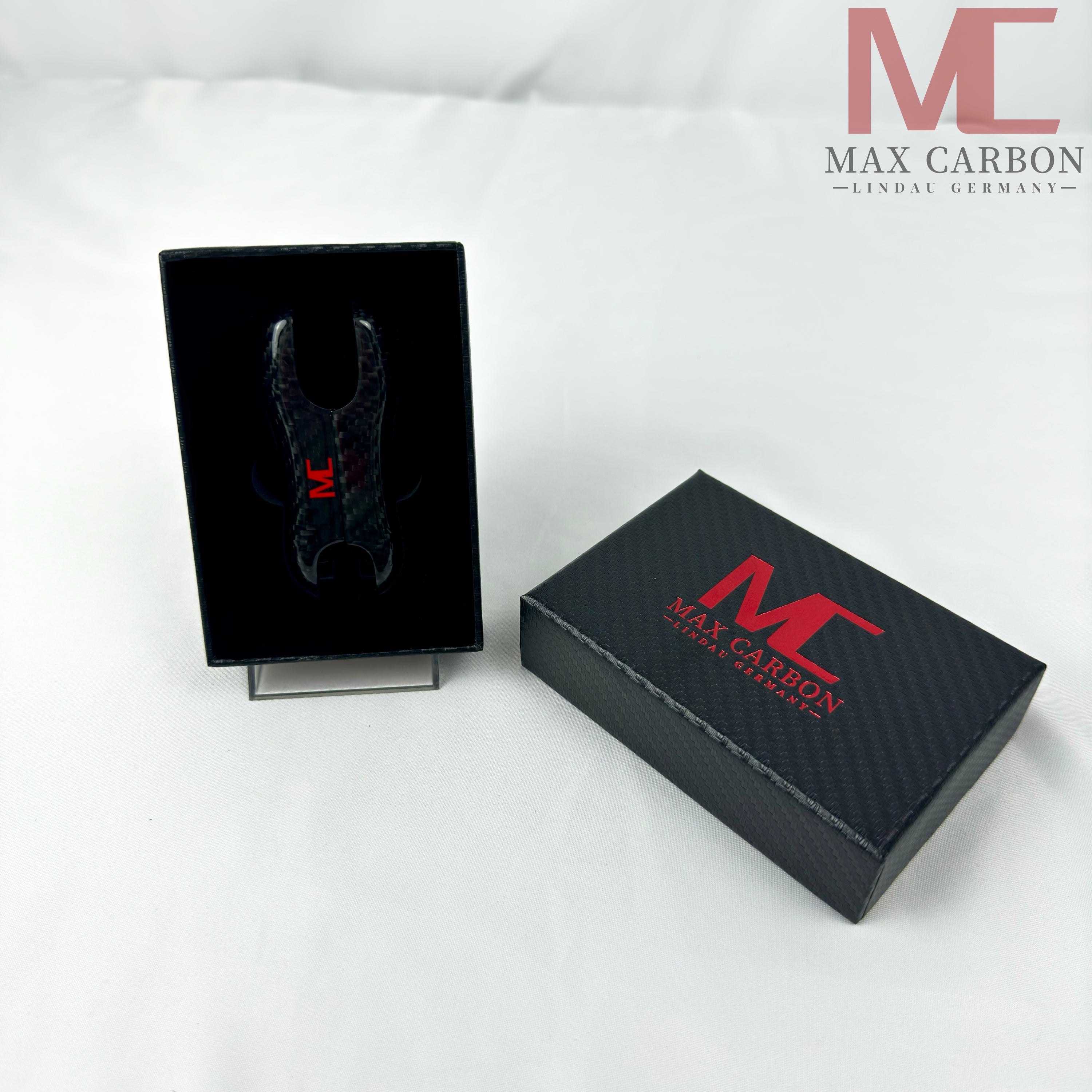 Premium Carbon Schlüssel Cover für Porsche 992 / Cayenne / Macan / Panamera / 718 Cayman / Boxster / Taycan