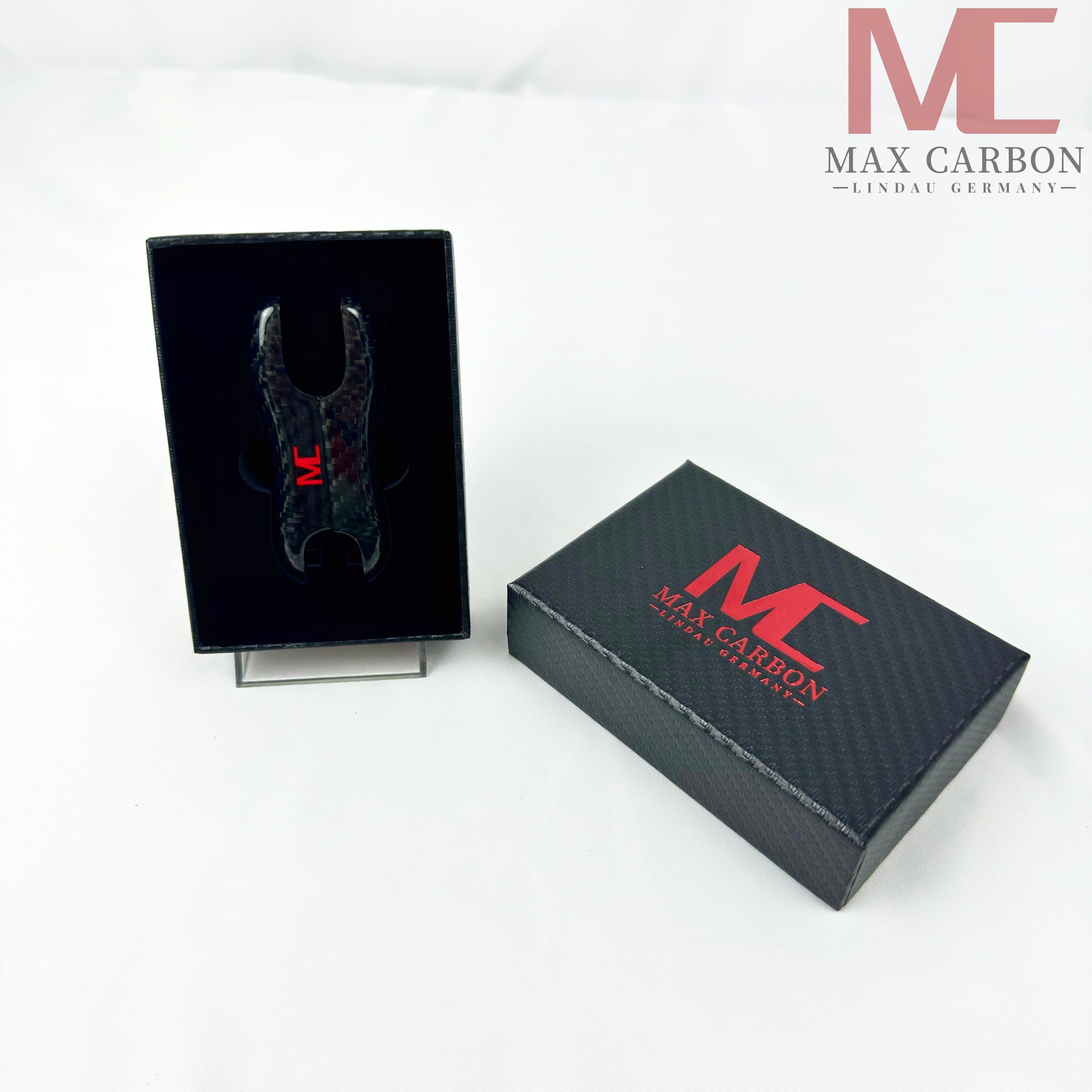 Premium Carbon Schlüssel Cover für Porsche 992 / Cayenne / Macan / Panamera / 718 Cayman / Boxster / Taycan