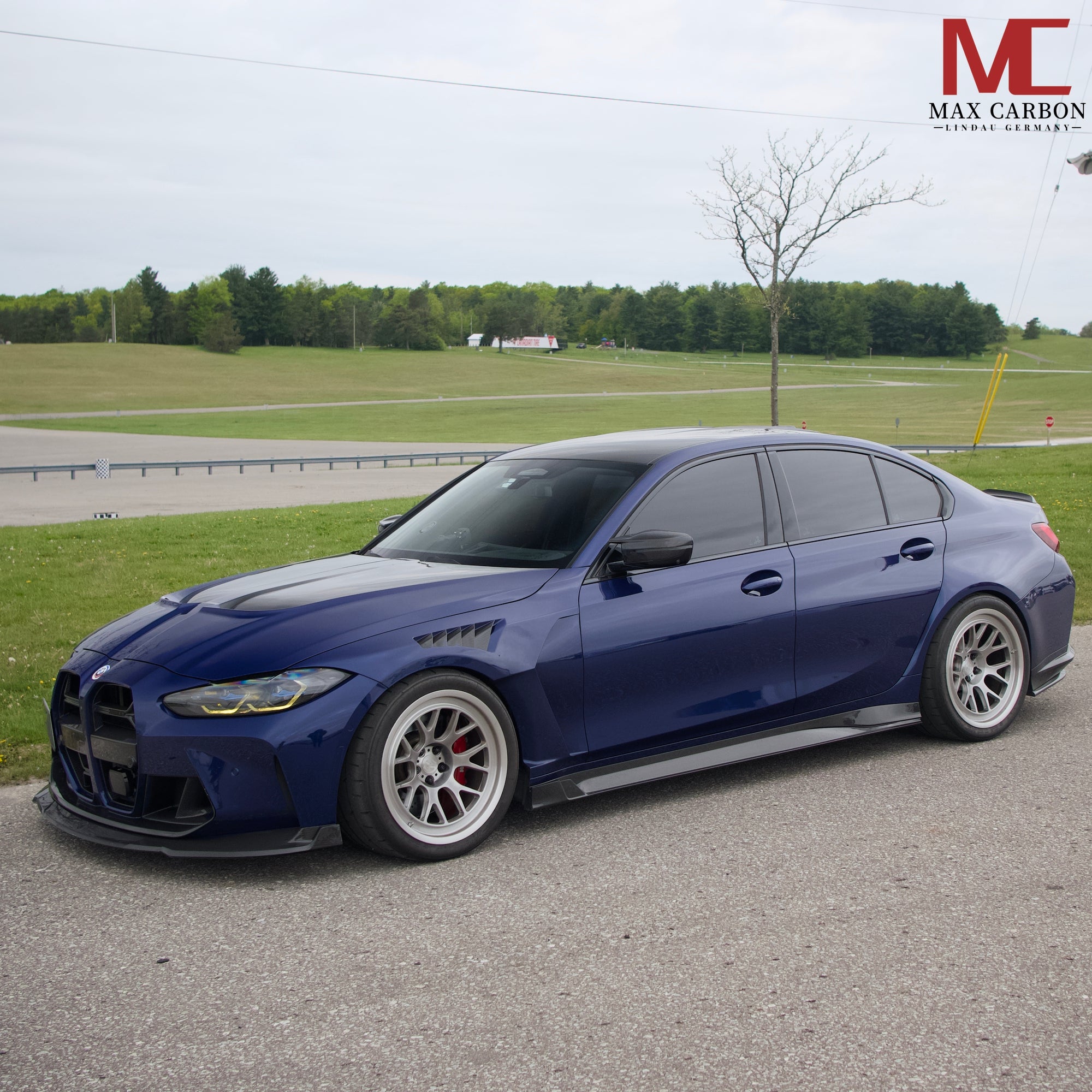 Carbon Frontlippe Trim passend für BMW M3 G80/G81 und M4 G82/G83, Echtcarbon - Getsdowned