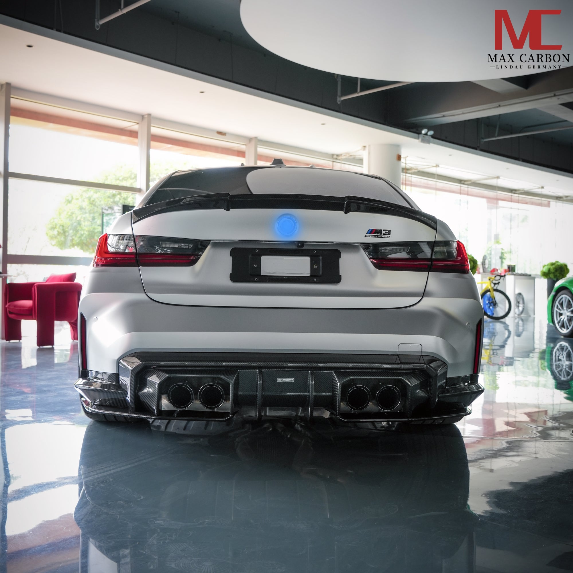 Dry-Carbon Heckspoiler Ducktail passend für BMW M3 G80 / 3er G20