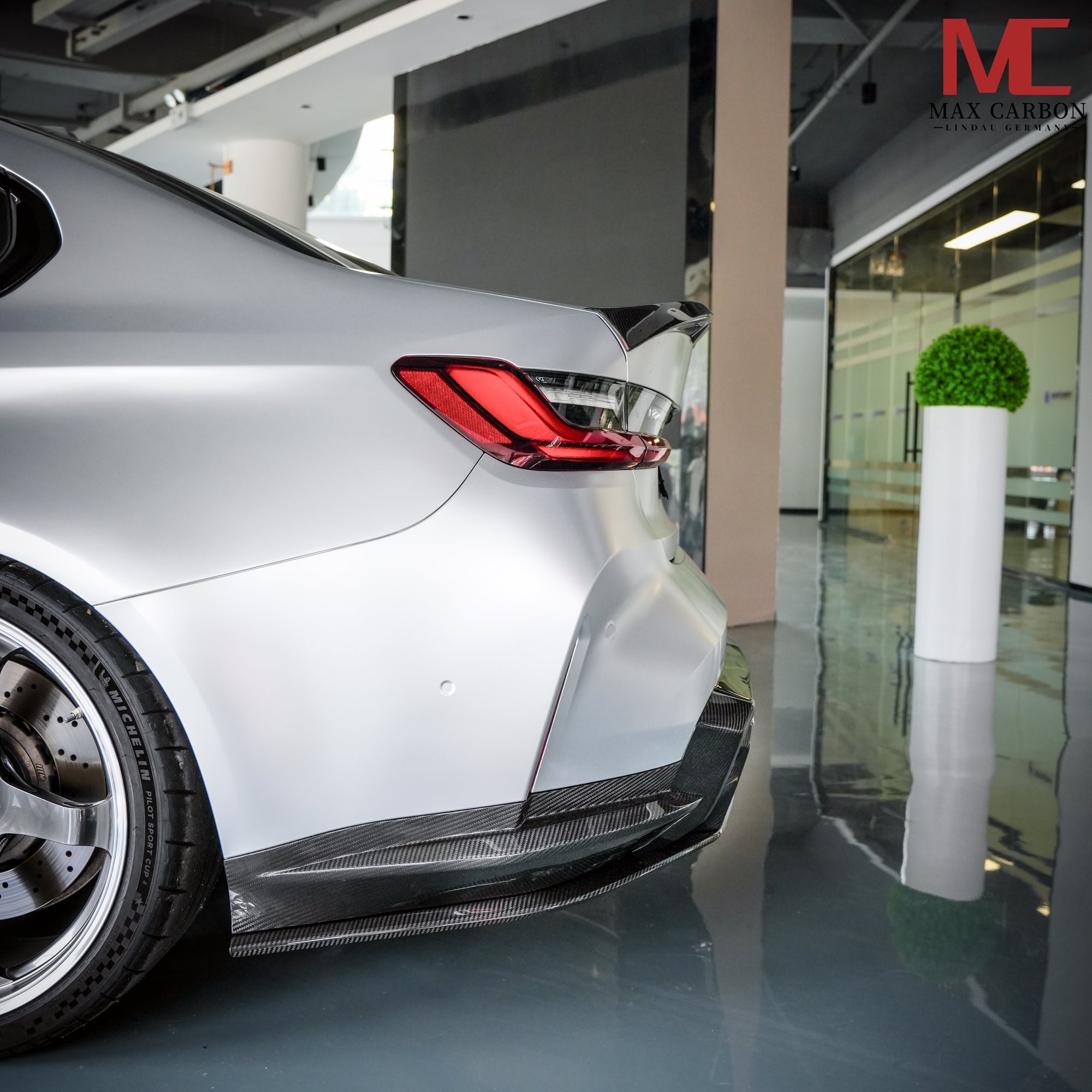 Dry-Carbon Heckspoiler Ducktail passend für BMW M3 G80 / 3er G20