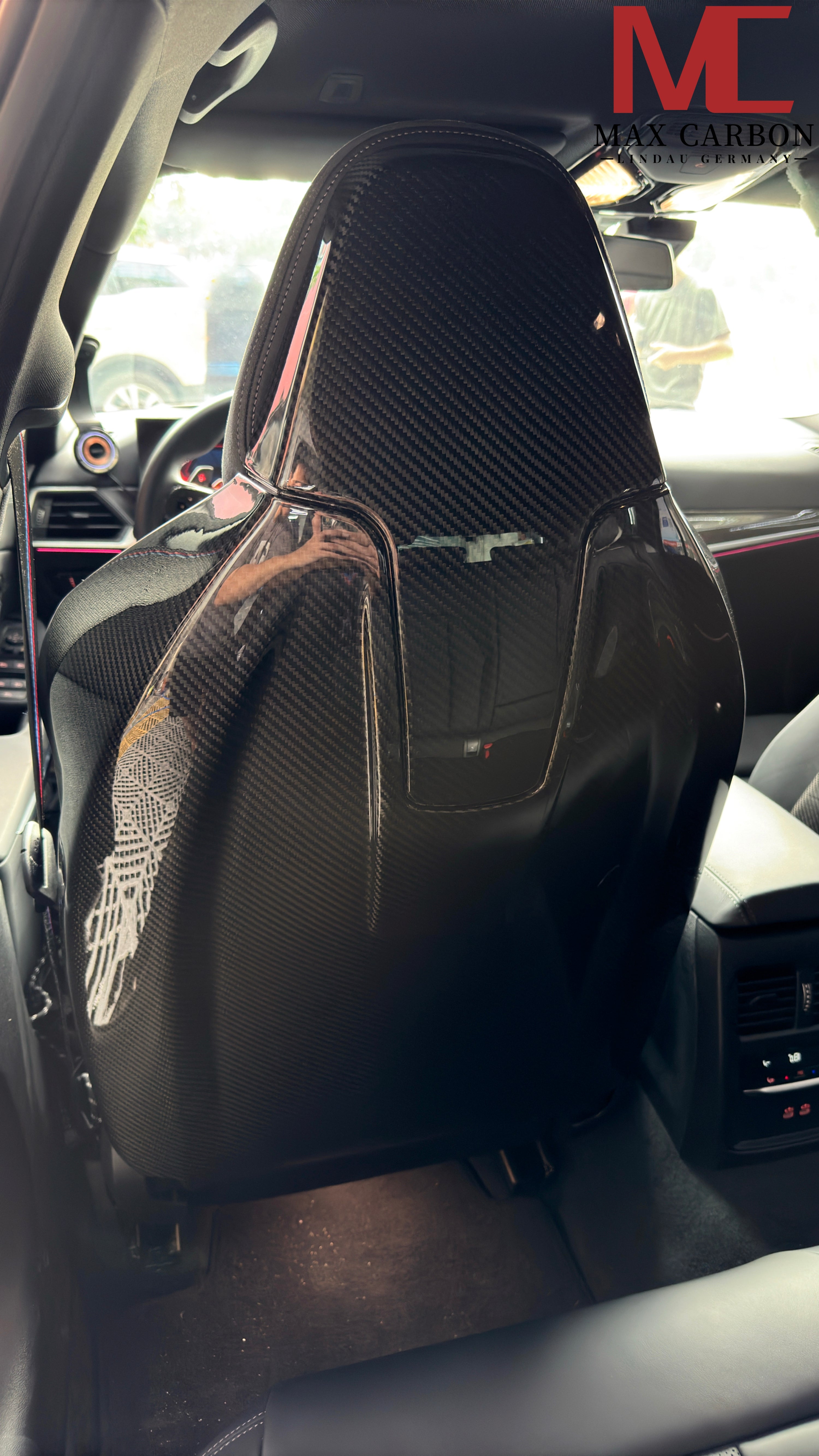 Dry Carbon Sitzcover Ersatz Sportsitz für BMW M2 G87 M4 G82 G83