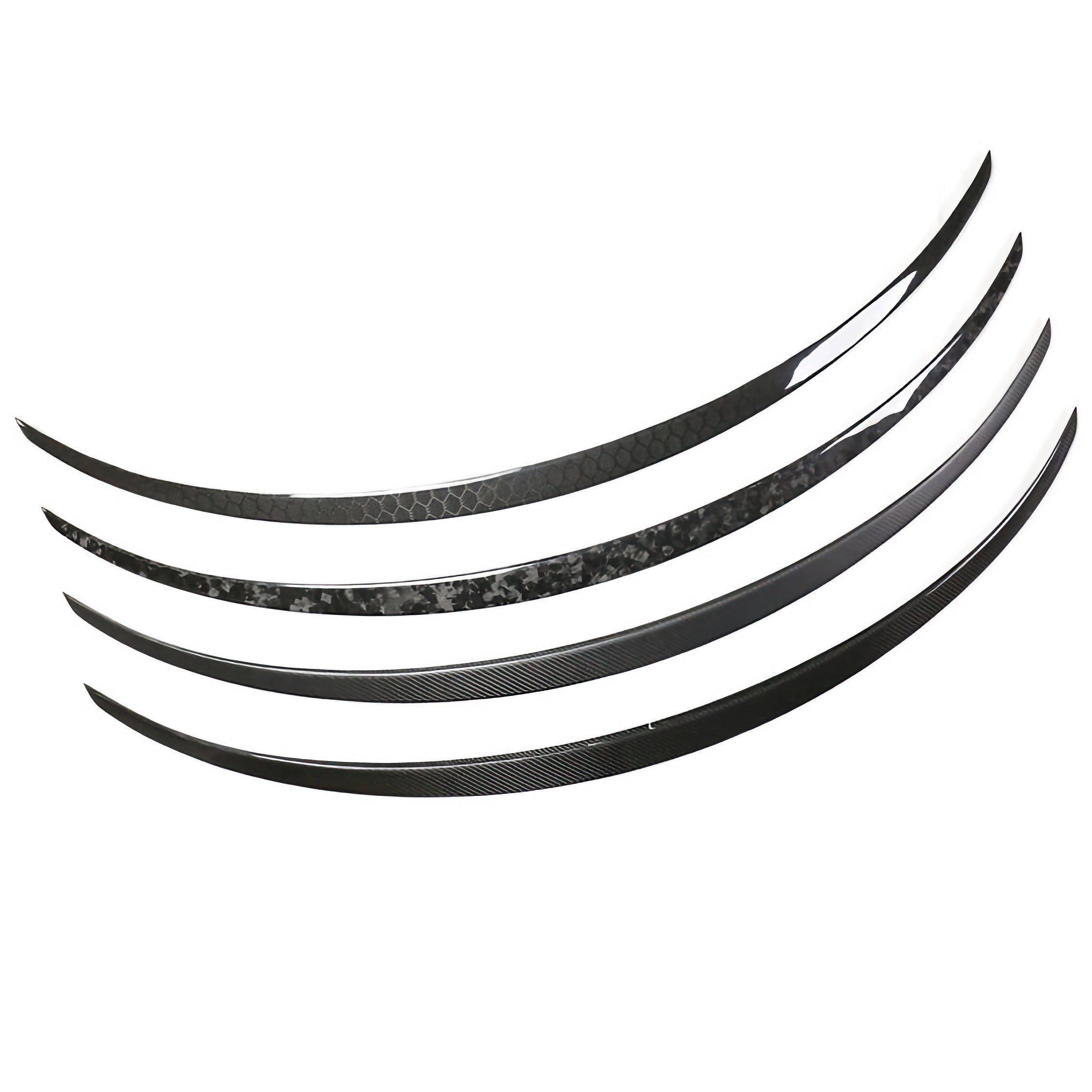 MAX CARBON Performance  Abrisskannte Lippe Heckspoiler rear Spoiler für TESLA MODEL 3