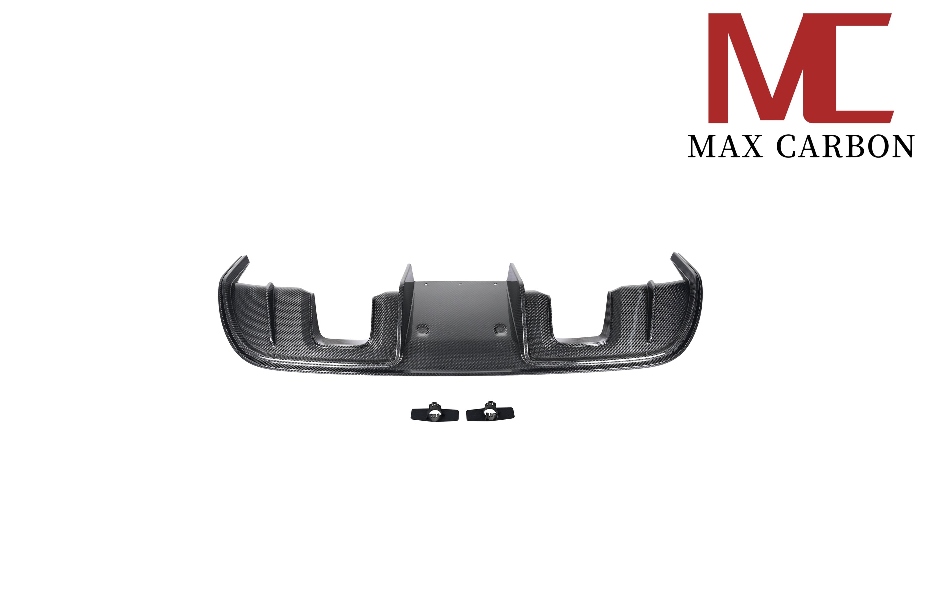 Dry-Carbon Heckdiffusor RS-Style mit Winglet-Flaps passend für Porsche Cayman & Boxster 718/982 – Heck-System