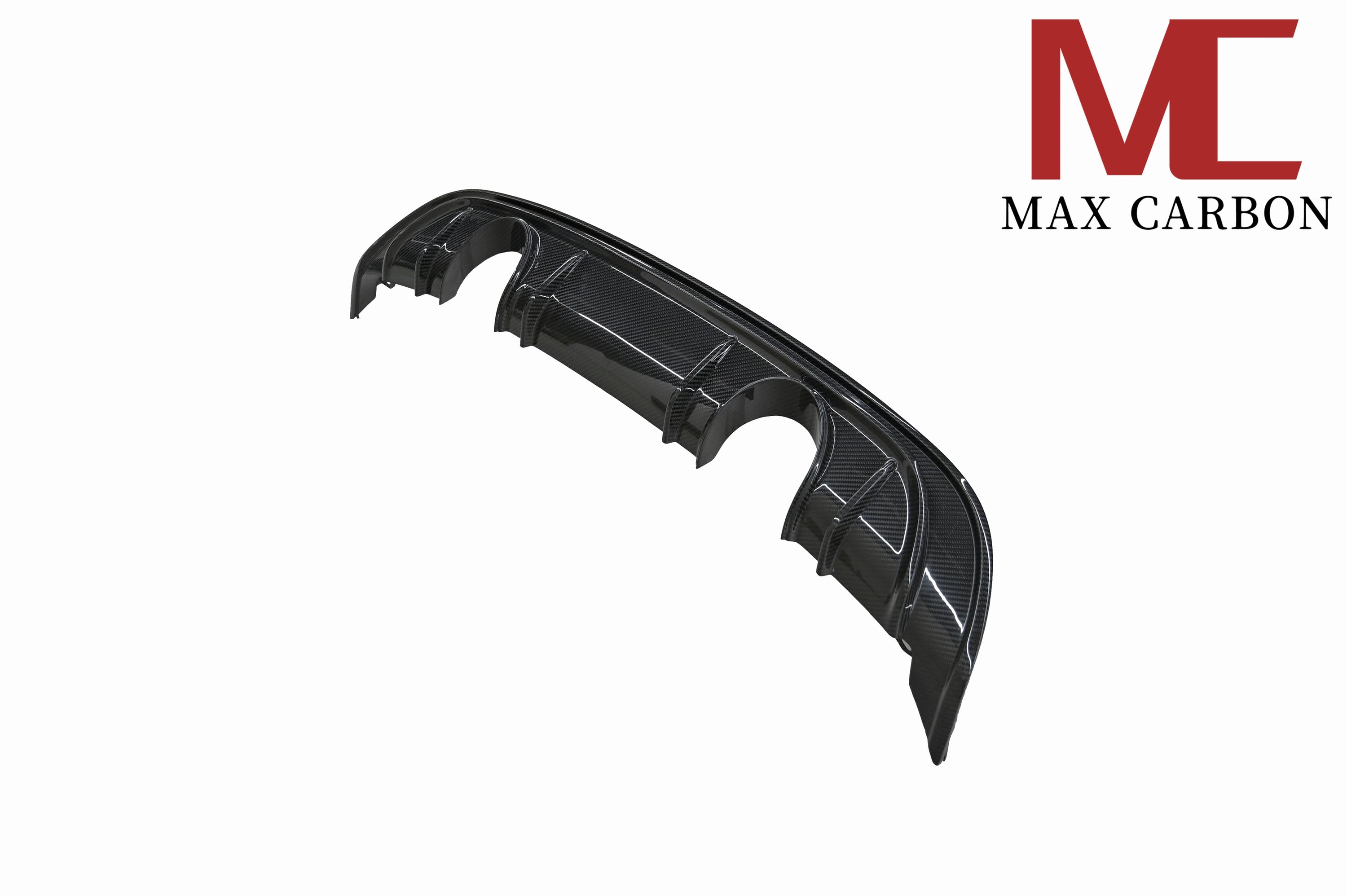 Dry-Carbon Heckdiffusor GT-Style mit Endrohrblenden passend für Porsche Cayman & Boxster 982 – Heck-Optik