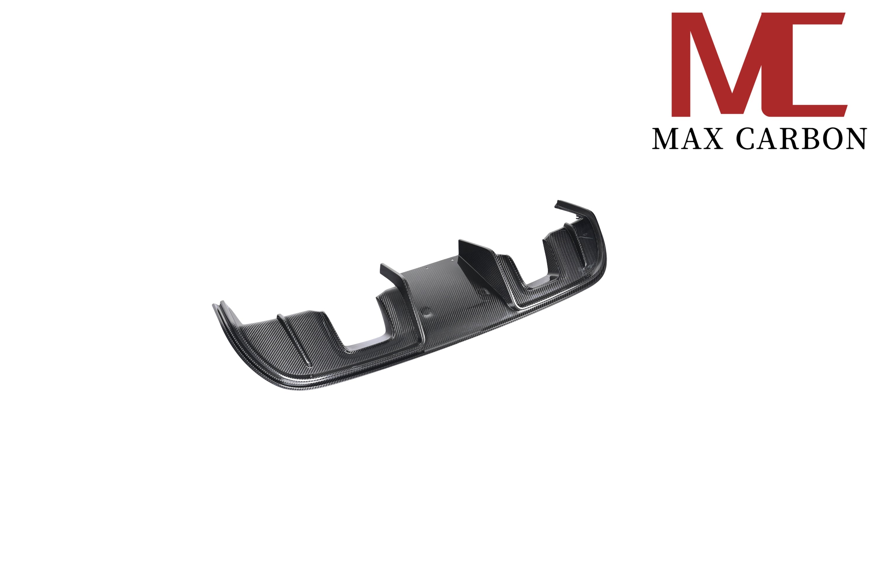 Dry-Carbon Heckdiffusor RS-Style mit Winglet-Flaps passend für Porsche Cayman & Boxster 718/982 – Heck-System