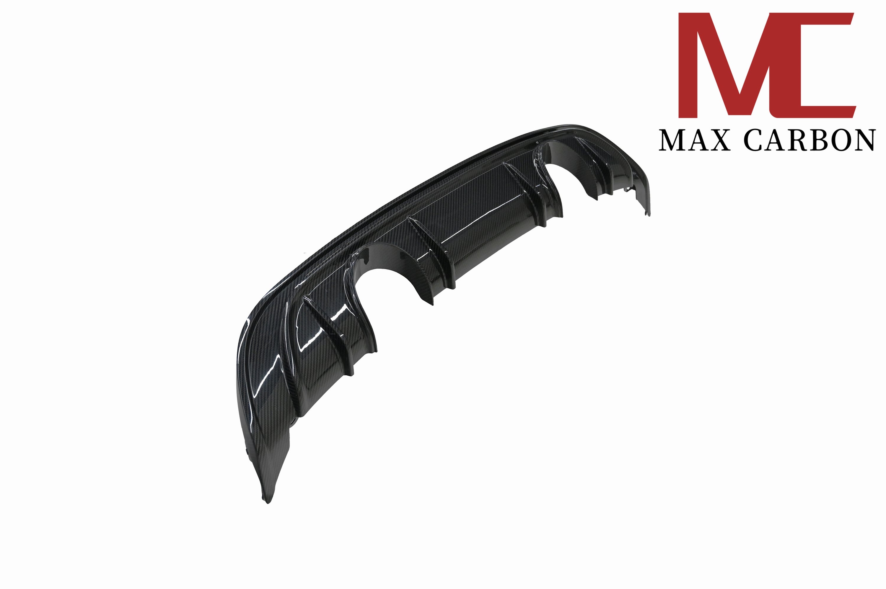Dry-Carbon Heckdiffusor GT-Style mit Endrohrblenden passend für Porsche Cayman & Boxster 982 – Heck-Optik