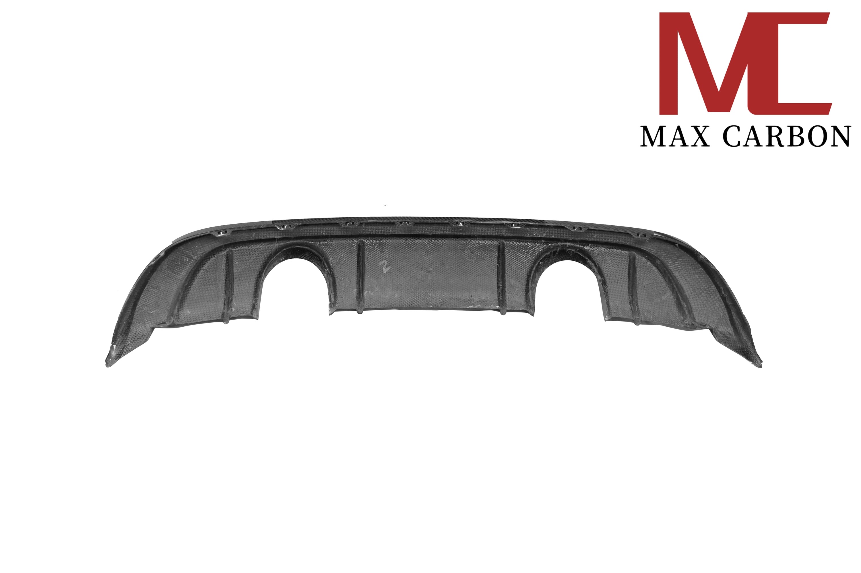 Dry-Carbon Heckdiffusor GT-Style mit Endrohrblenden passend für Porsche Cayman & Boxster 982 – Heck-Optik