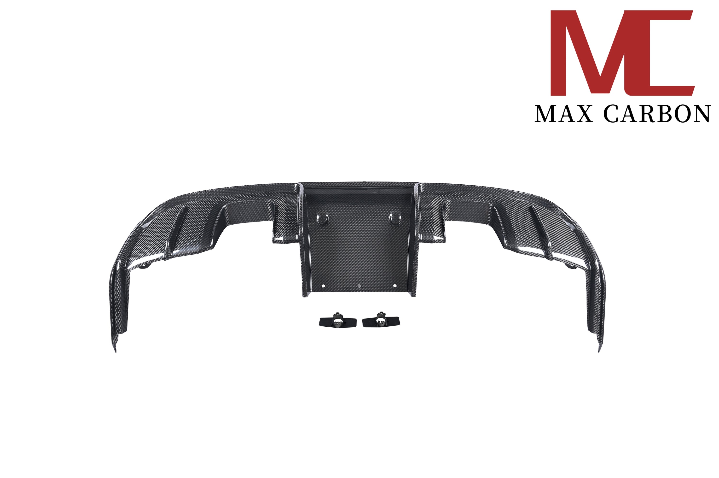 Dry-Carbon Heckdiffusor RS-Style mit Winglet-Flaps passend für Porsche Cayman & Boxster 718/982 – Heck-System