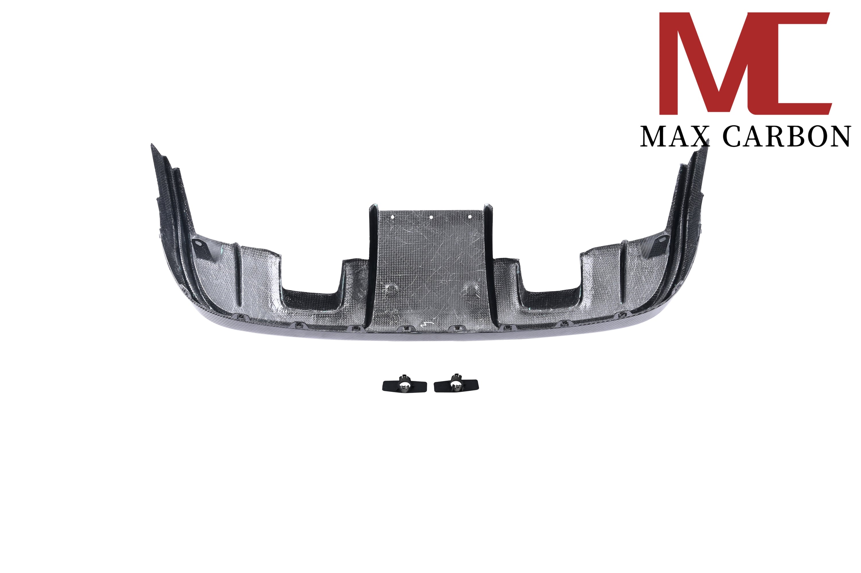 Dry-Carbon Heckdiffusor RS-Style mit Winglet-Flaps passend für Porsche Cayman & Boxster 718/982 – Heck-System