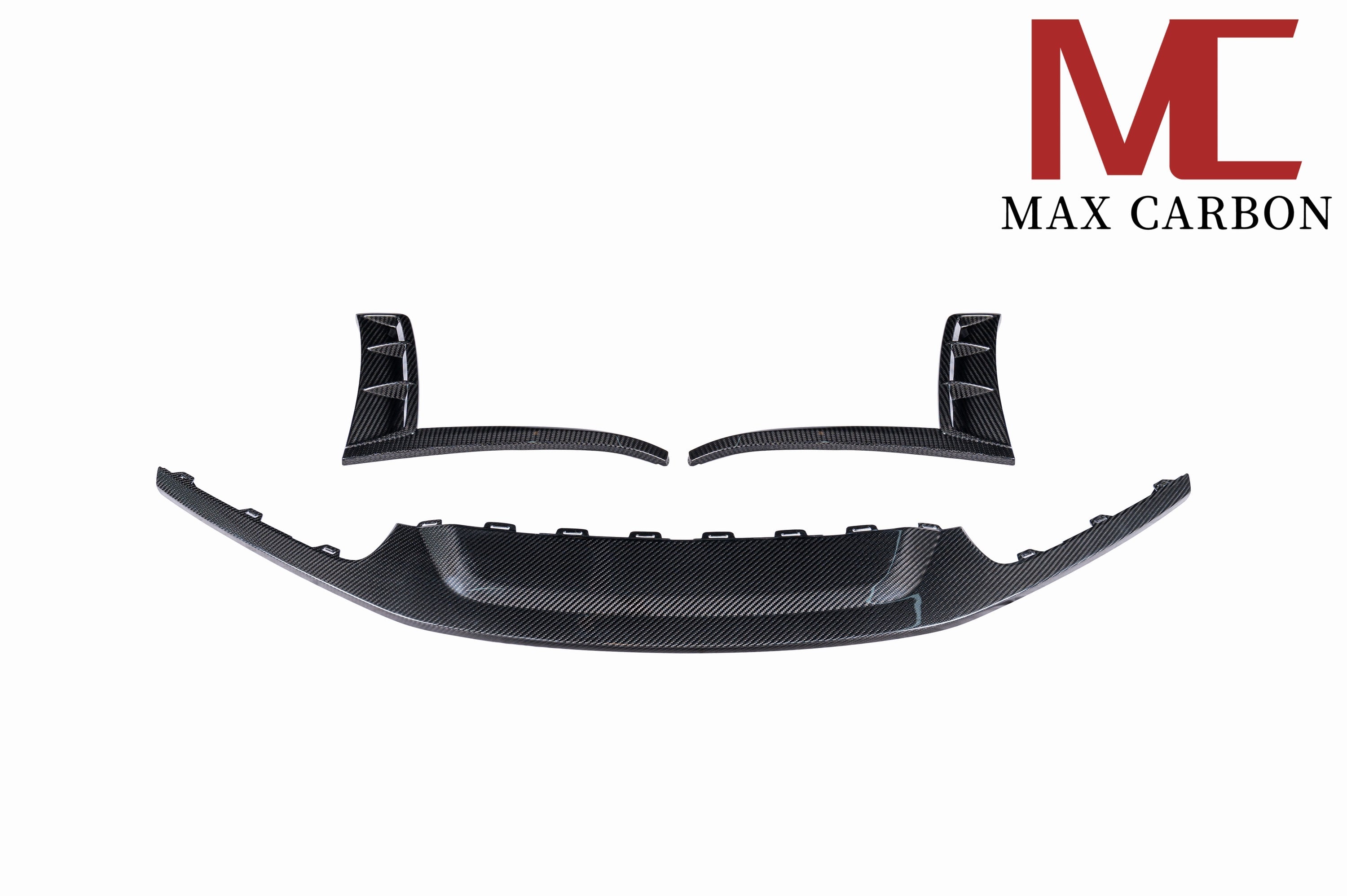 Dry-Carbon Frontlippe passend für Porsche Cayman GT4/GT4 RS & Boxster Spyder/Spyder RS (982) – Echtcarbon