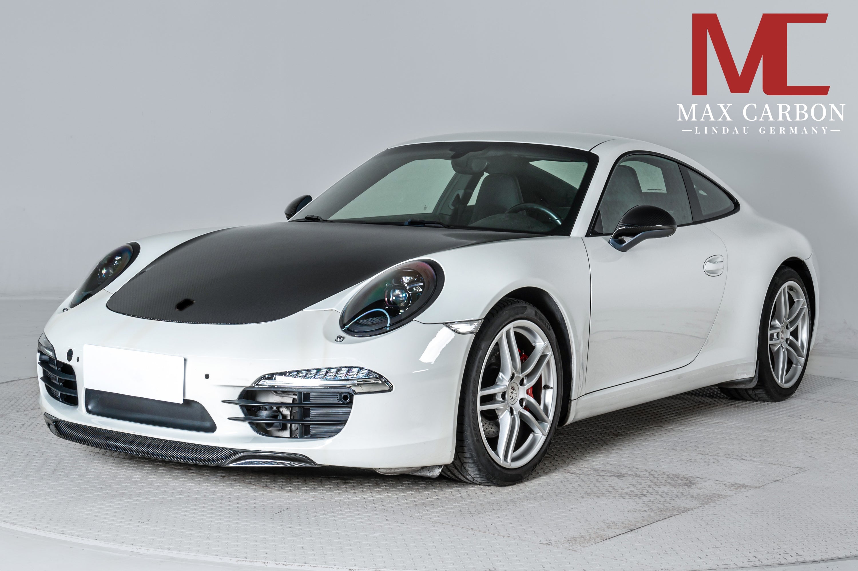 Carbon Frontlippe passend für Porsche 911 991.1 Carrera / S / 4 / 4S – schärfere Frontkante