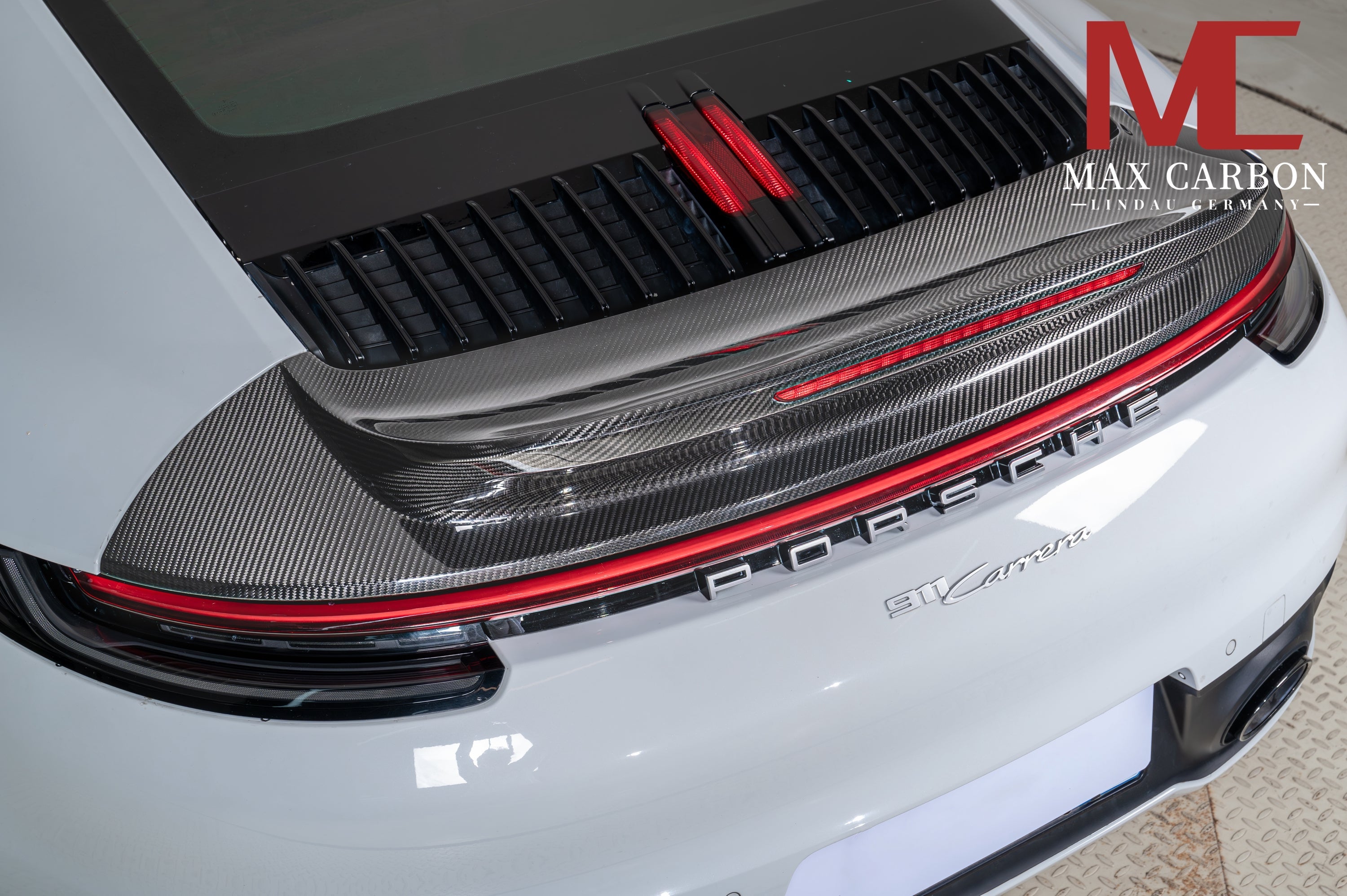 Dry-Carbon Heckspoiler „Sport Classic“ passend für Porsche 911 992.1 – inkl. Eintragung