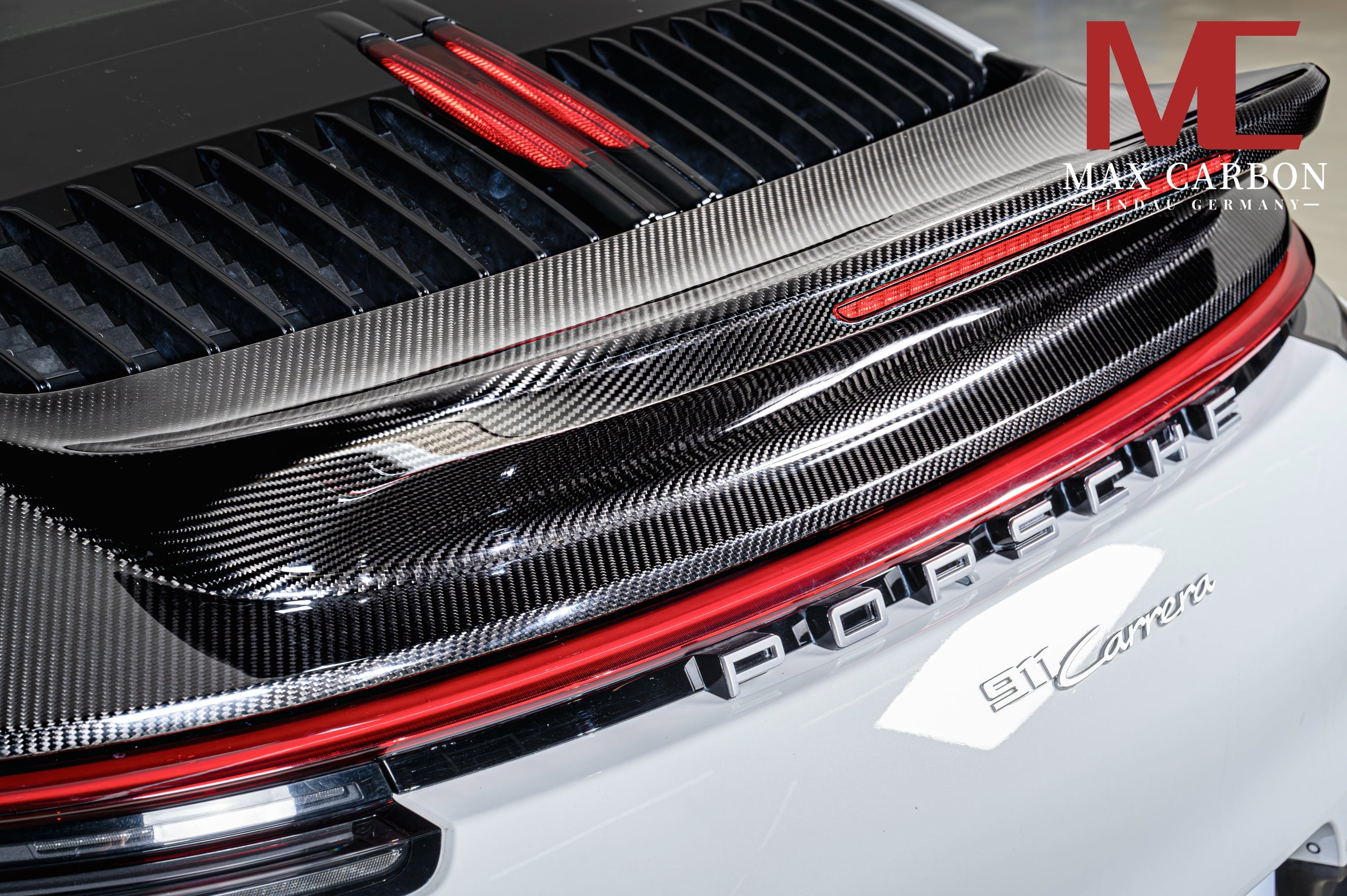 Dry-Carbon Heckspoiler „Sport Classic“ passend für Porsche 911 992.1 – inkl. Eintragung