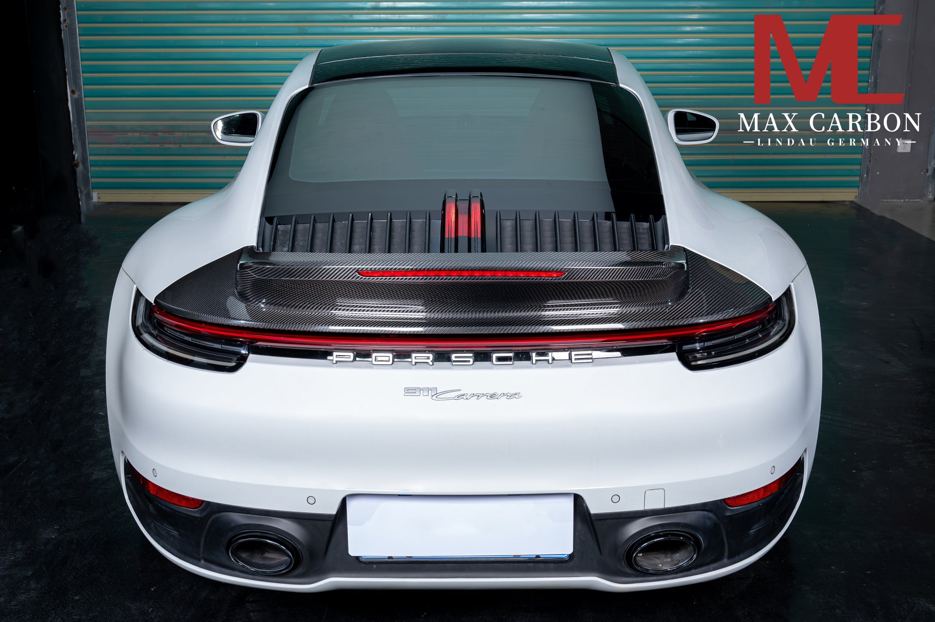 Dry-Carbon Heckspoiler „Sport Classic“ passend für Porsche 911 992.1 – inkl. Eintragung