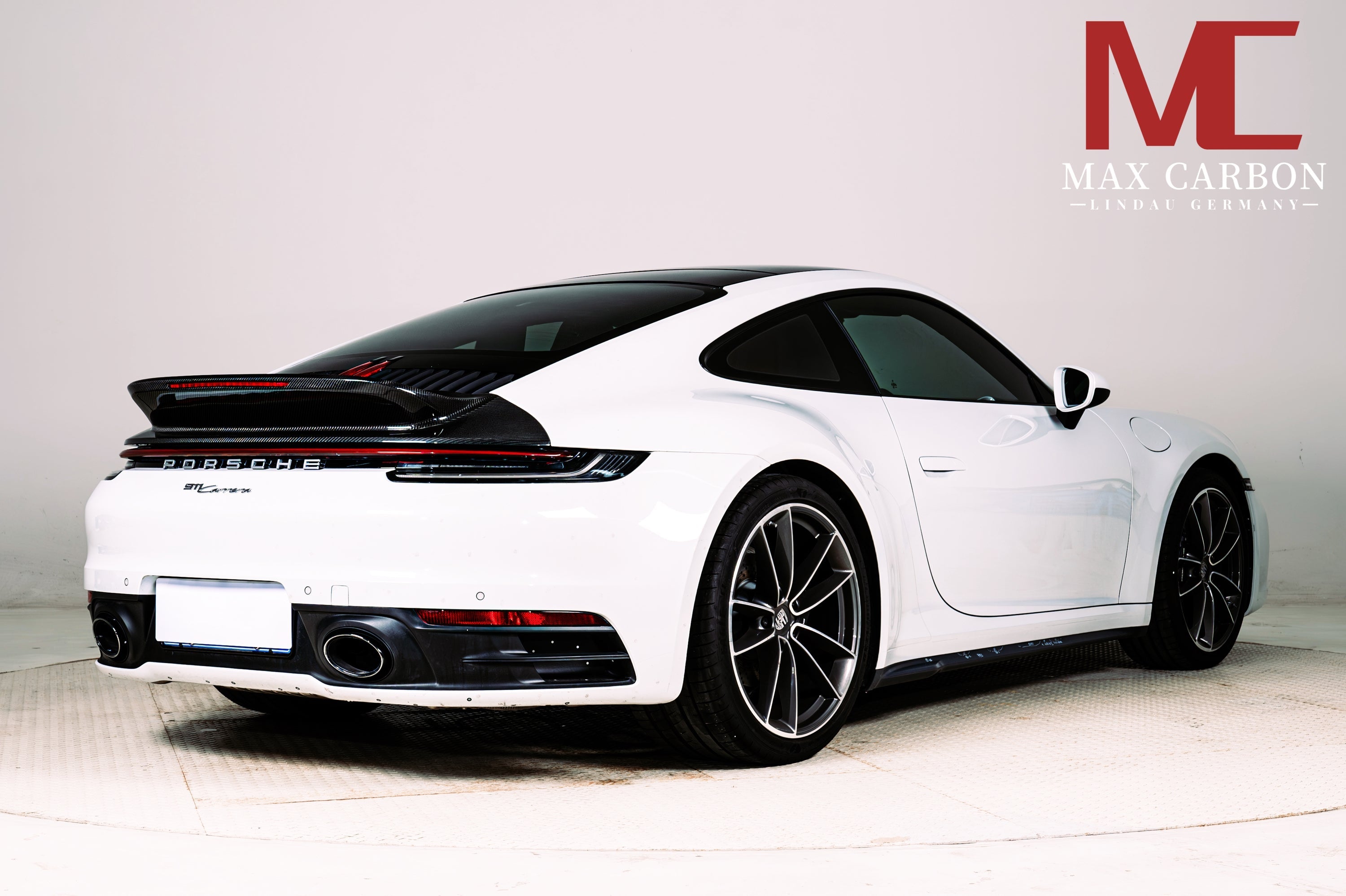 Dry-Carbon Heckspoiler „Sport Classic“ passend für Porsche 911 992.1 – inkl. Eintragung