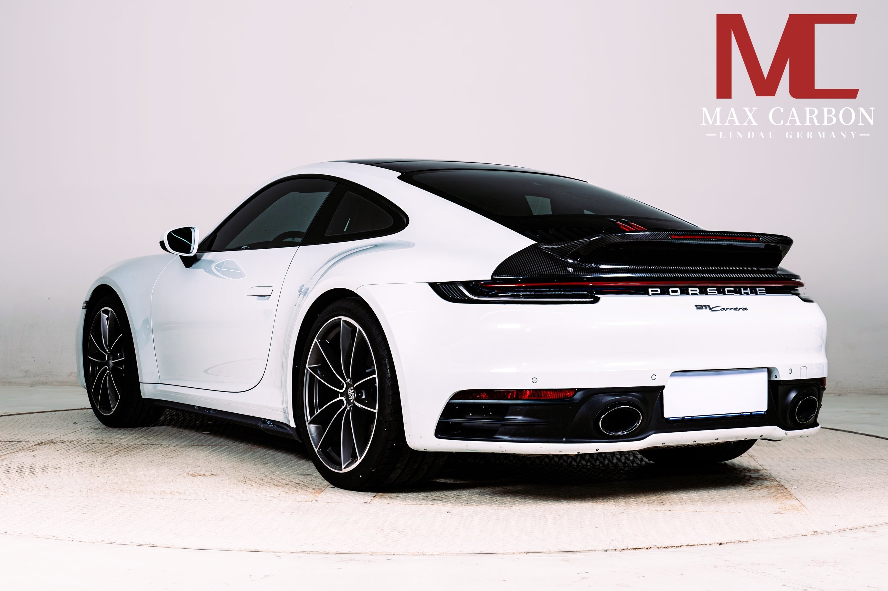 Dry-Carbon Heckspoiler „Sport Classic“ passend für Porsche 911 992.1 – inkl. Eintragung