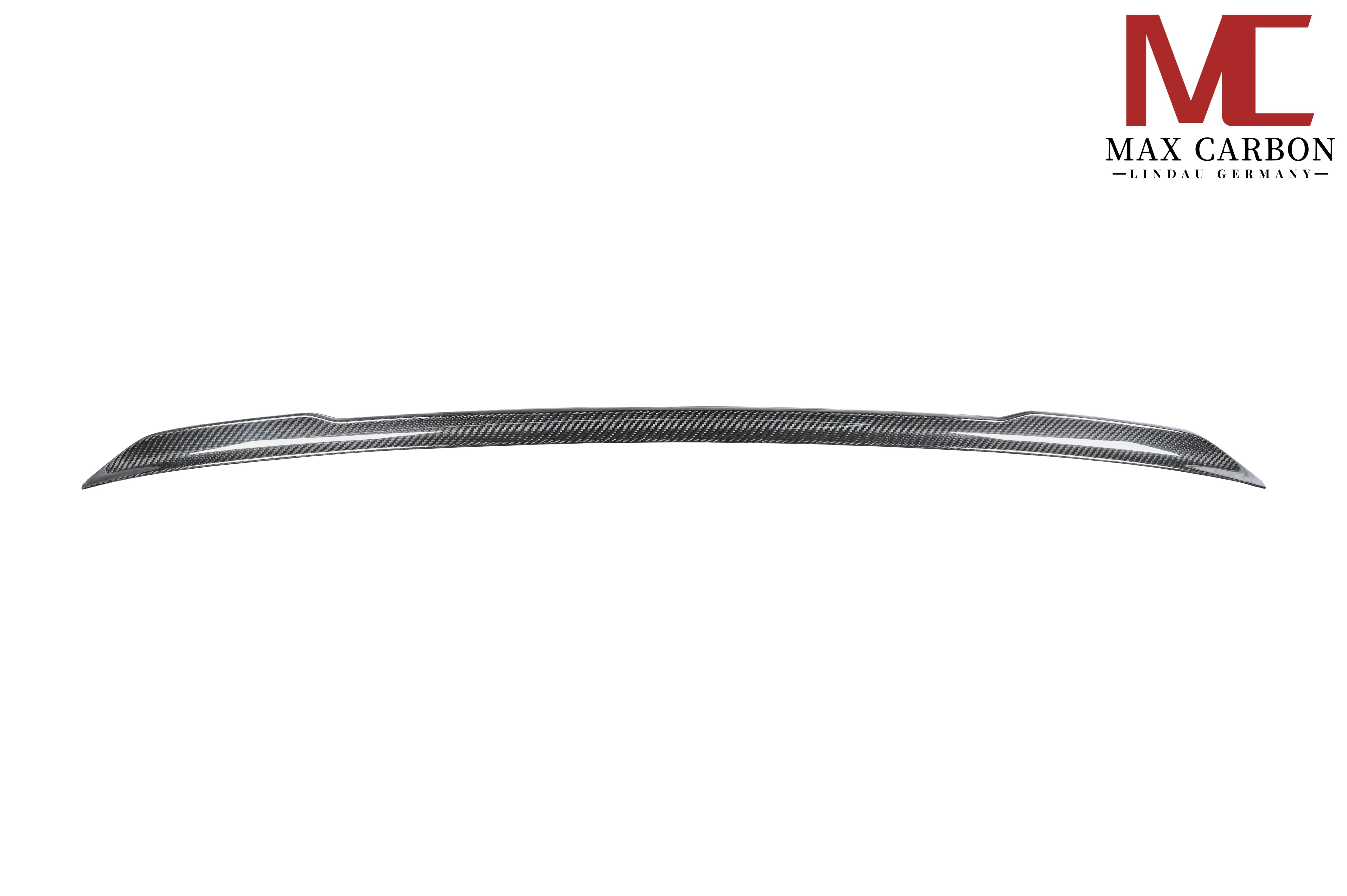Dry-Carbon Heckspoiler passend für Porsche Cayenne SUV (9YA .1 & .2) – echter Carbon-Abschluss