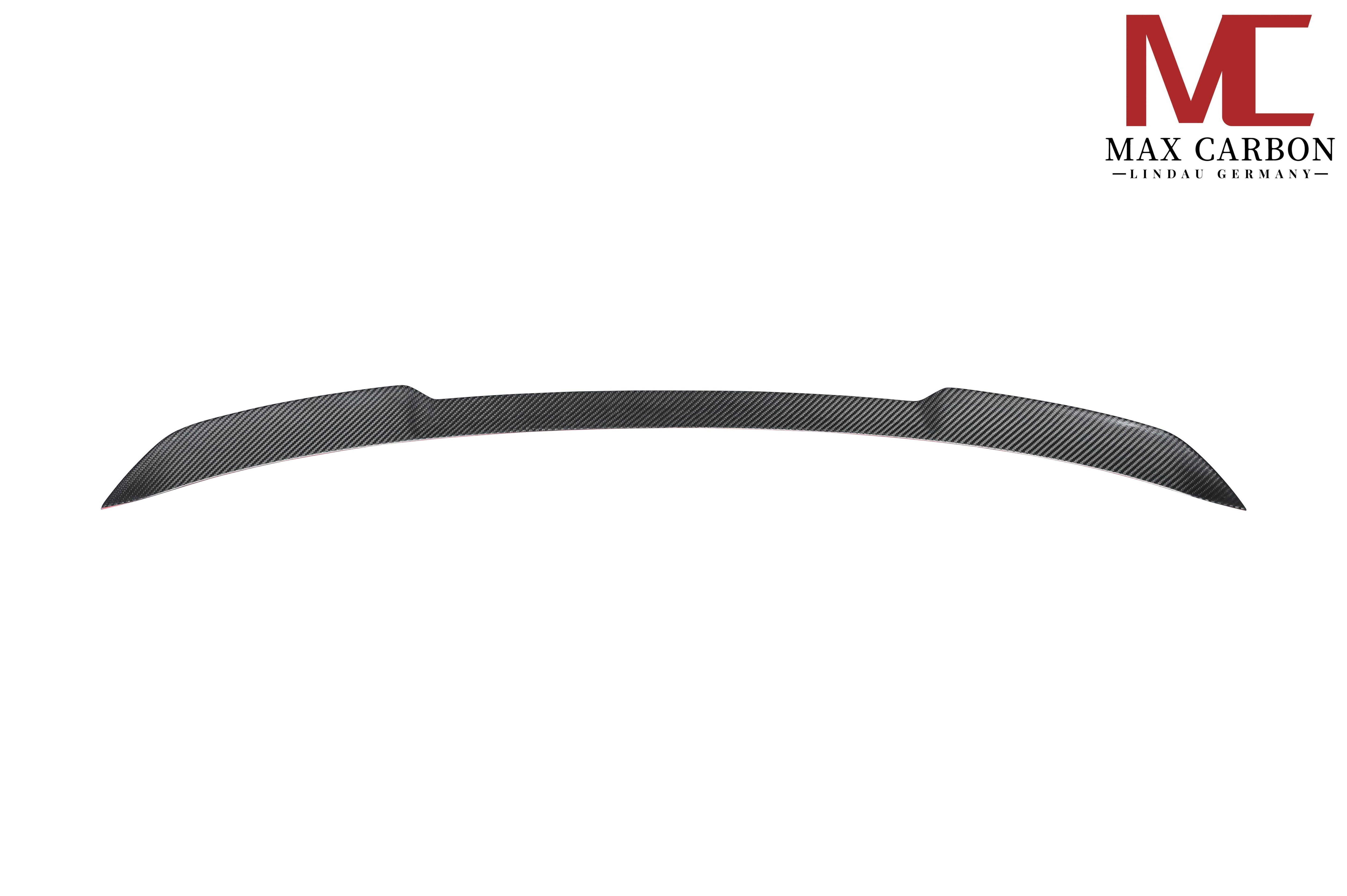 Dry-Carbon Heckspoiler passend für Porsche Cayenne Coupé Facelift (9YB.2) – echter Carbon-Abschluss