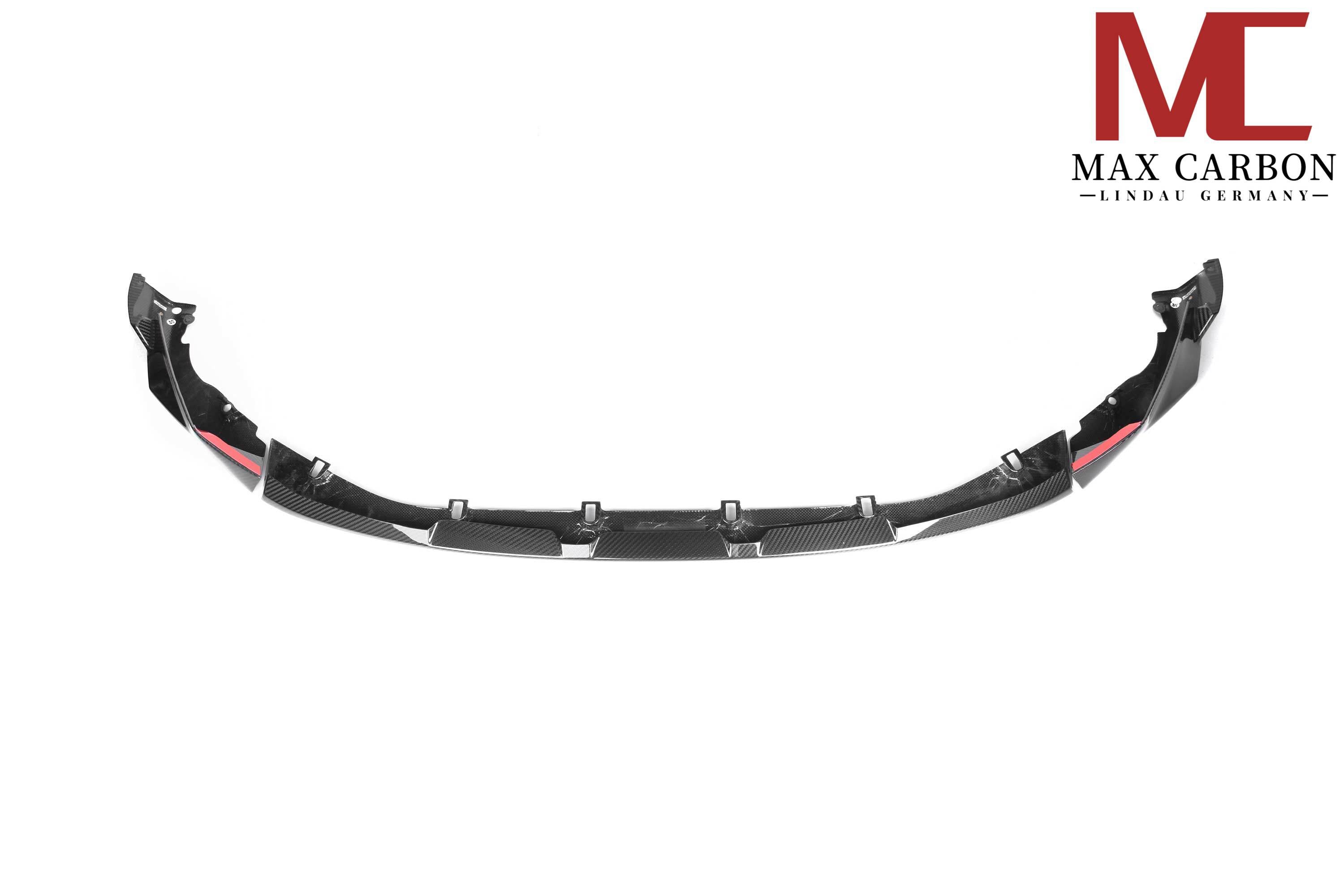 Carbon Frontlippe im Splitter-Style passend für BMW M3/M4 G80-G83 (TTG), Echtcarbon - Getsdowned