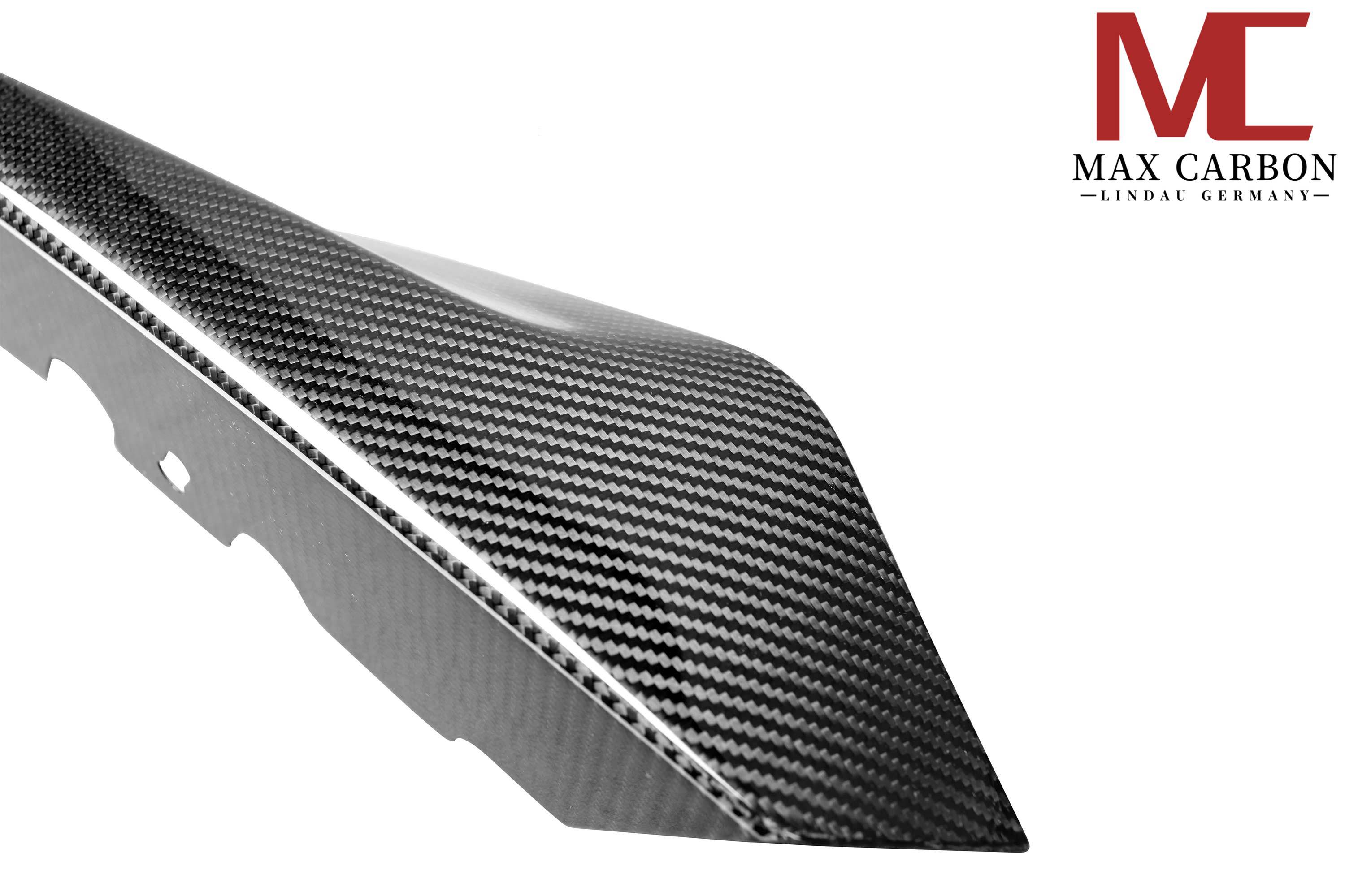 Carbon Frontlippe im Splitter-Style passend für BMW M3/M4 G80-G83 (TTG), Echtcarbon - Getsdowned