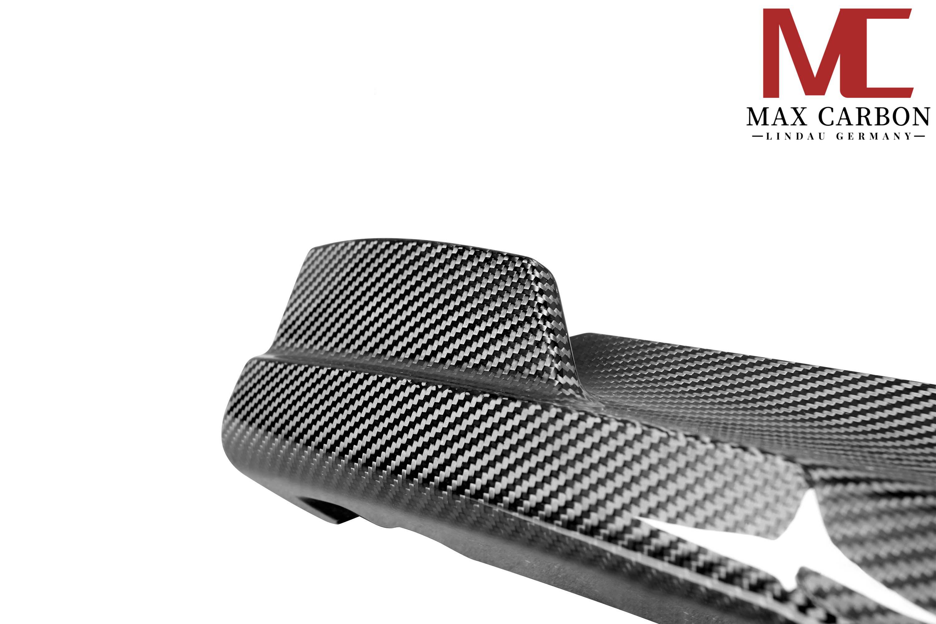 Carbon Frontlippe im Splitter-Style passend für BMW M3/M4 G80-G83 (TTG), Echtcarbon - Getsdowned