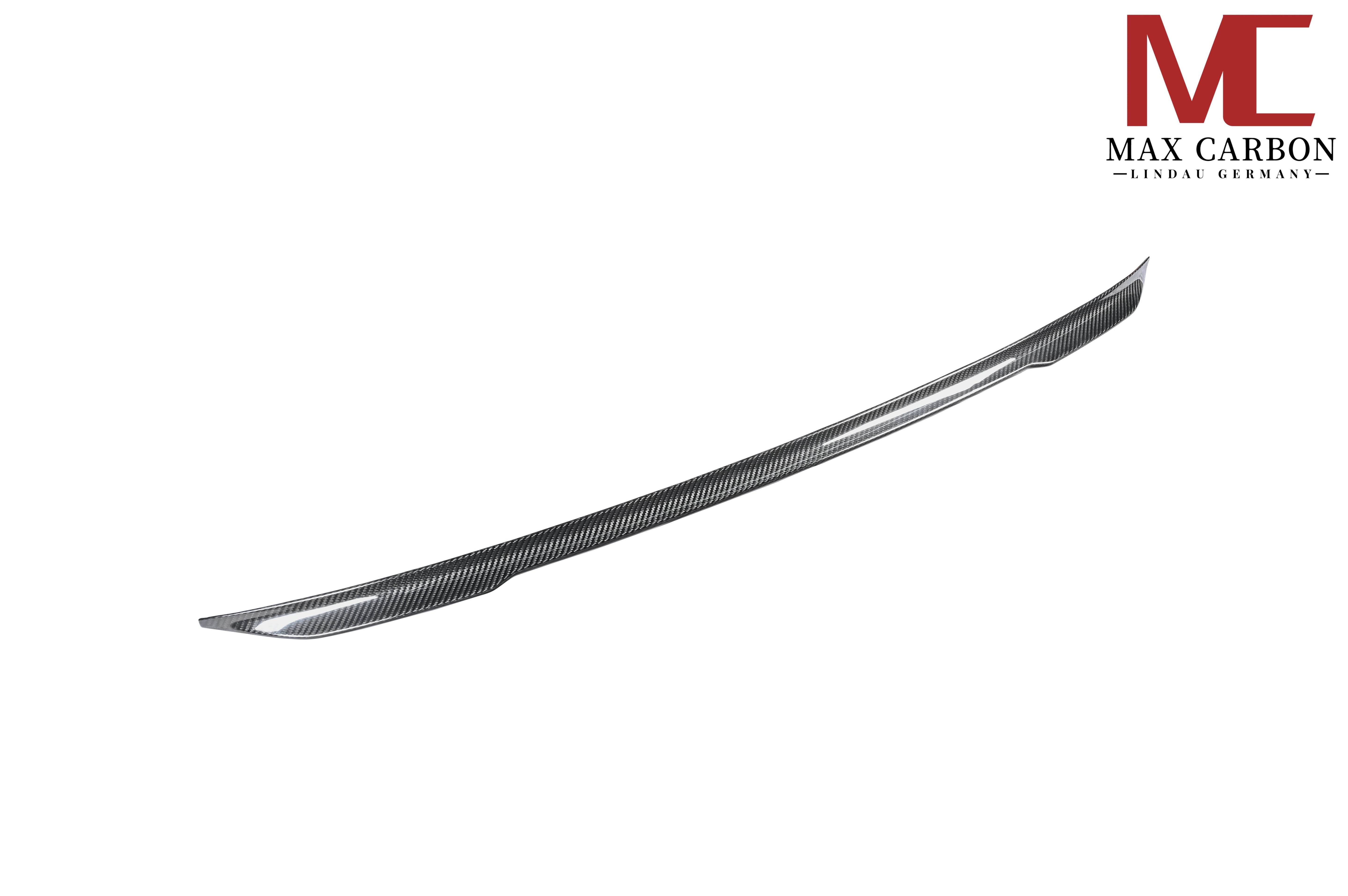 Dry-Carbon Heckspoiler passend für Porsche Cayenne SUV (9YA .1 & .2) – echter Carbon-Abschluss