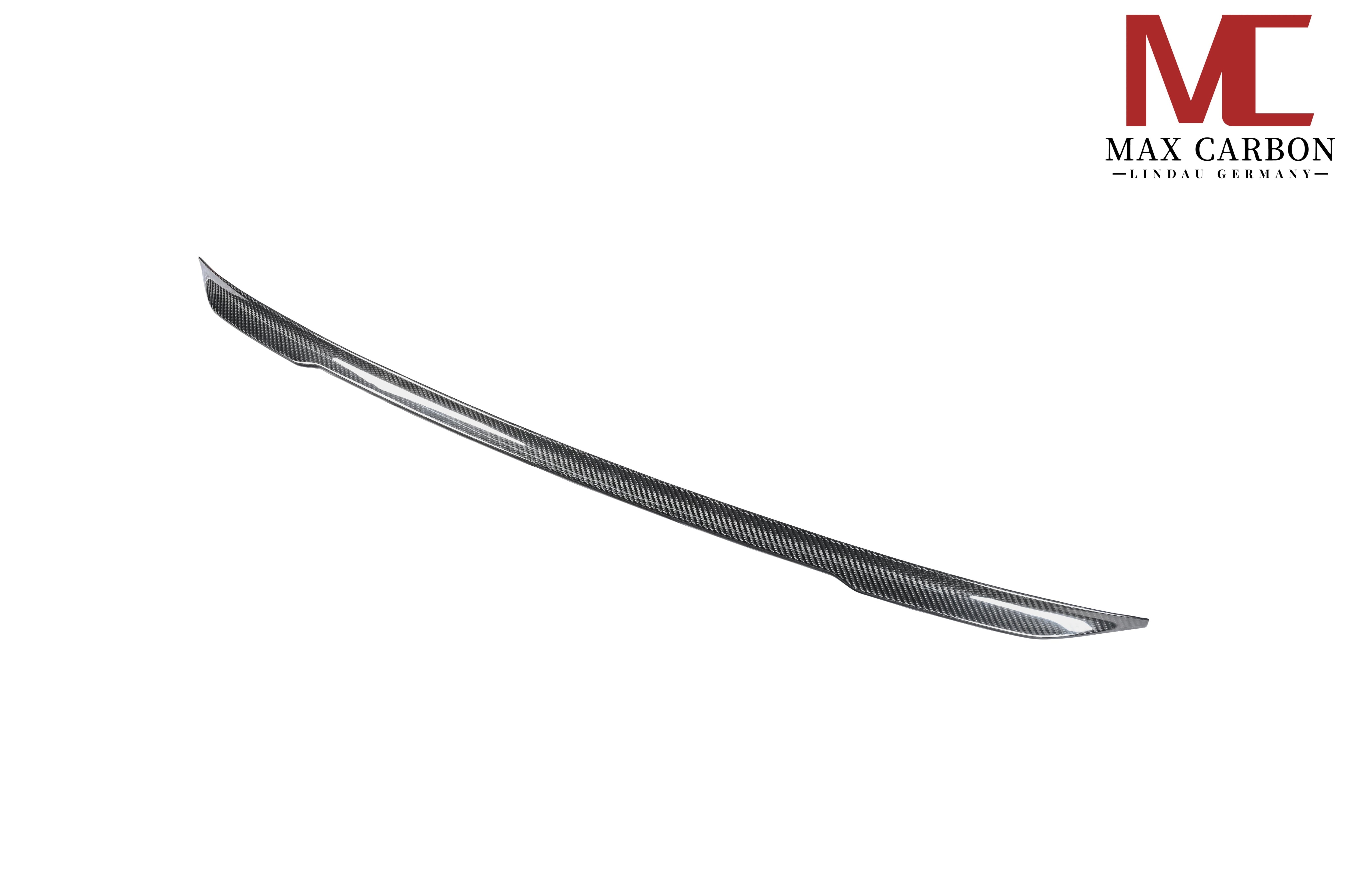 Dry-Carbon Heckspoiler passend für Porsche Cayenne SUV (9YA .1 & .2) – echter Carbon-Abschluss