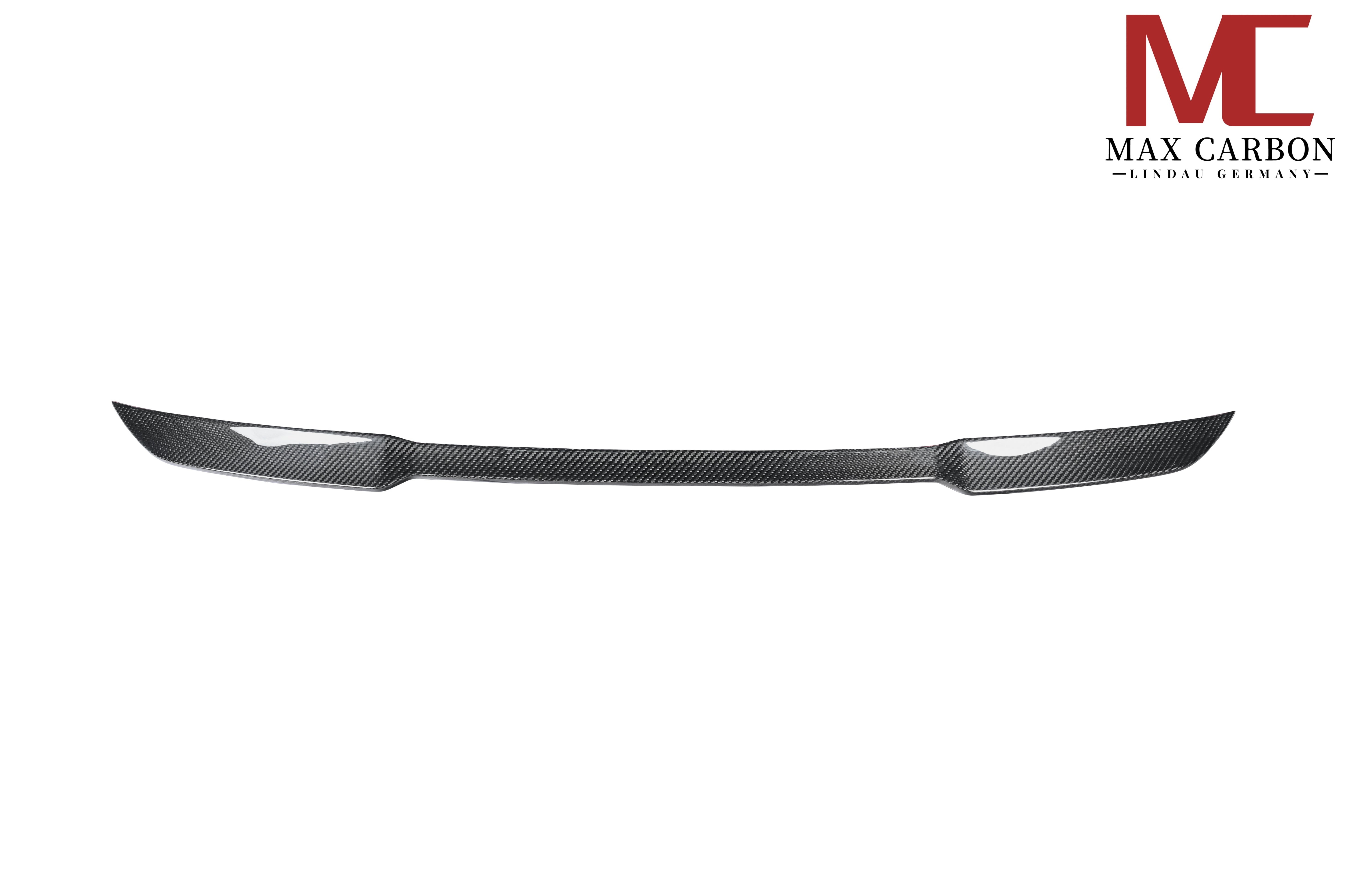 Dry-Carbon Heckspoiler passend für Porsche Cayenne Coupé Facelift (9YB.2) – echter Carbon-Abschluss