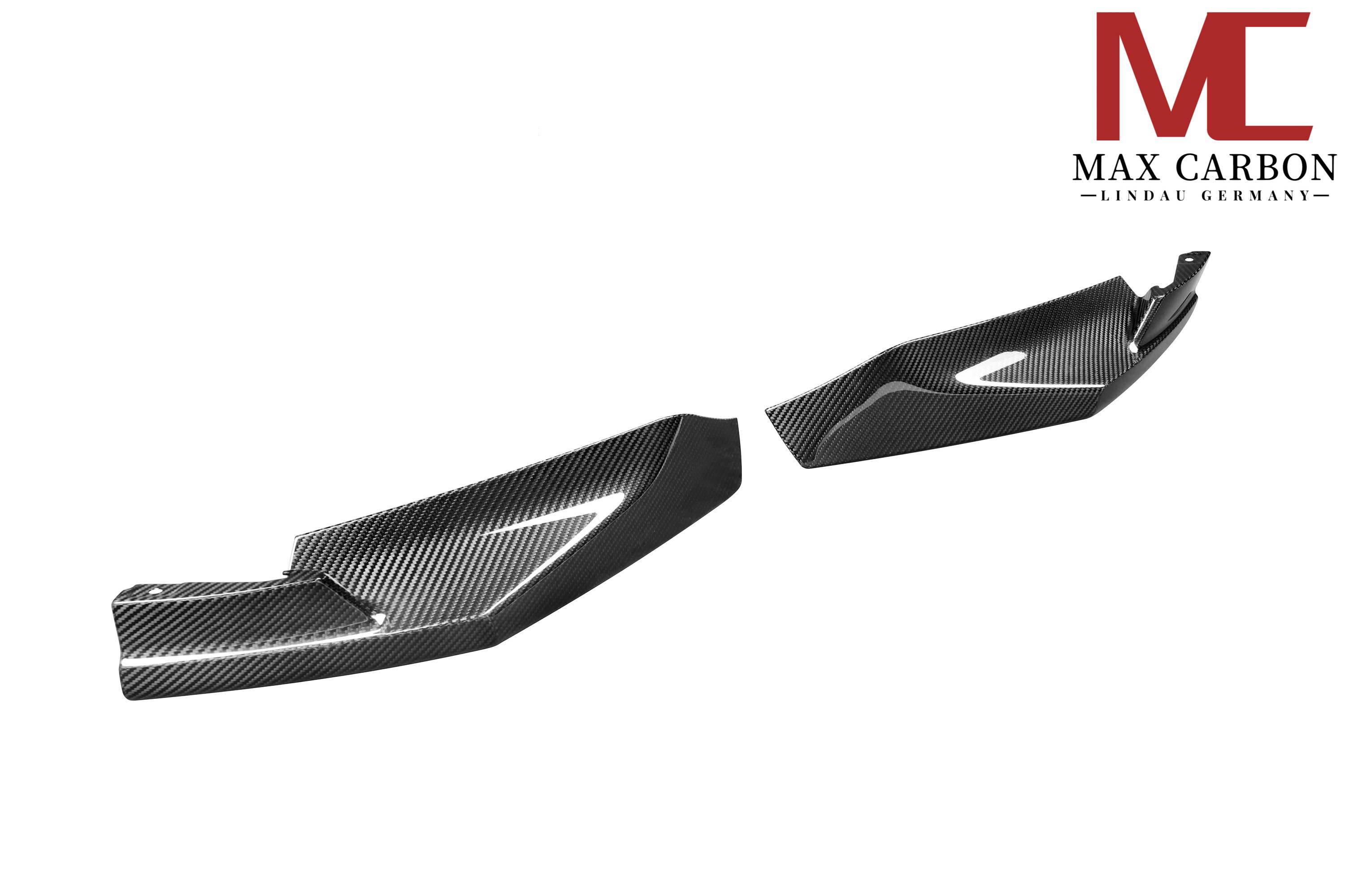 Carbon Frontlippe im Splitter-Style passend für BMW M3/M4 G80-G83 (TTG), Echtcarbon - Getsdowned