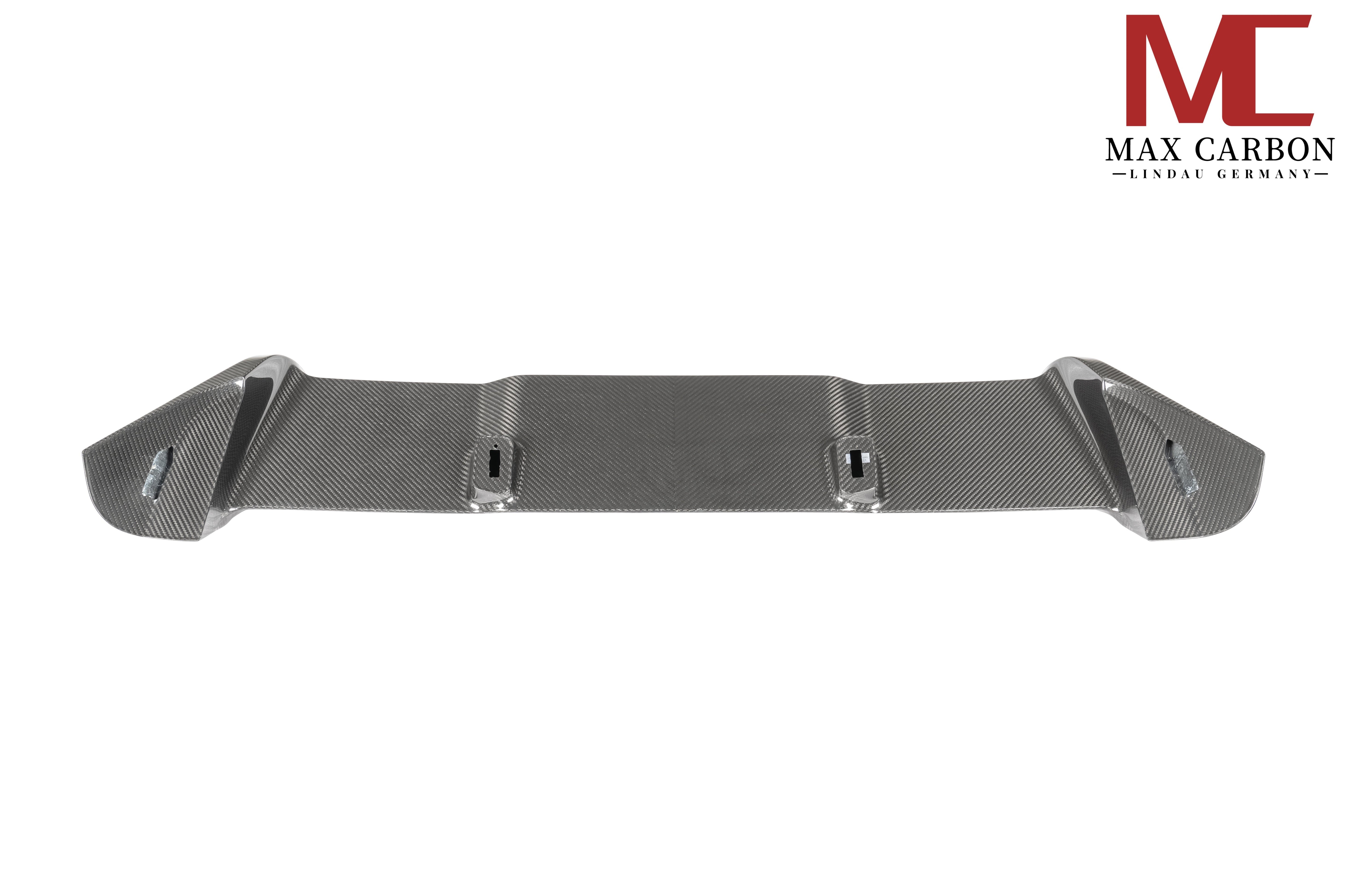 Dry-Carbon Dachkantenspoiler passend für Porsche Cayenne SUV 9YA & 9YA.2 – Carbon-Abschluss am Dach