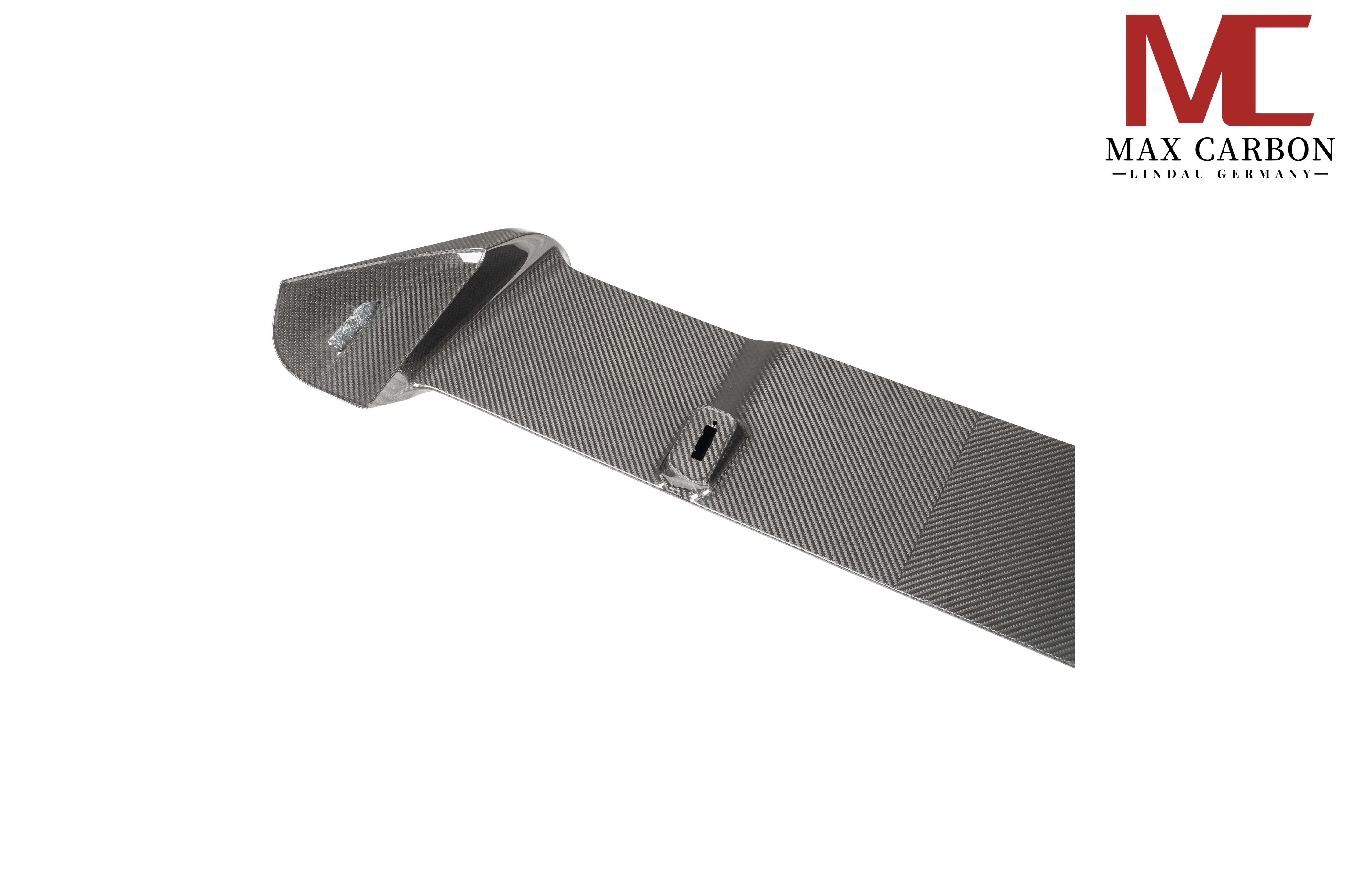 Dry-Carbon Dachkantenspoiler passend für Porsche Cayenne SUV 9YA & 9YA.2 – Carbon-Abschluss am Dach